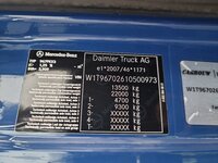 Foto van Gebruikt Bakwagen Mercedes Atego 4X2 2021