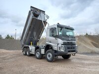 Foto van Nieuw Bakwagen Volvo FMX 8X6
