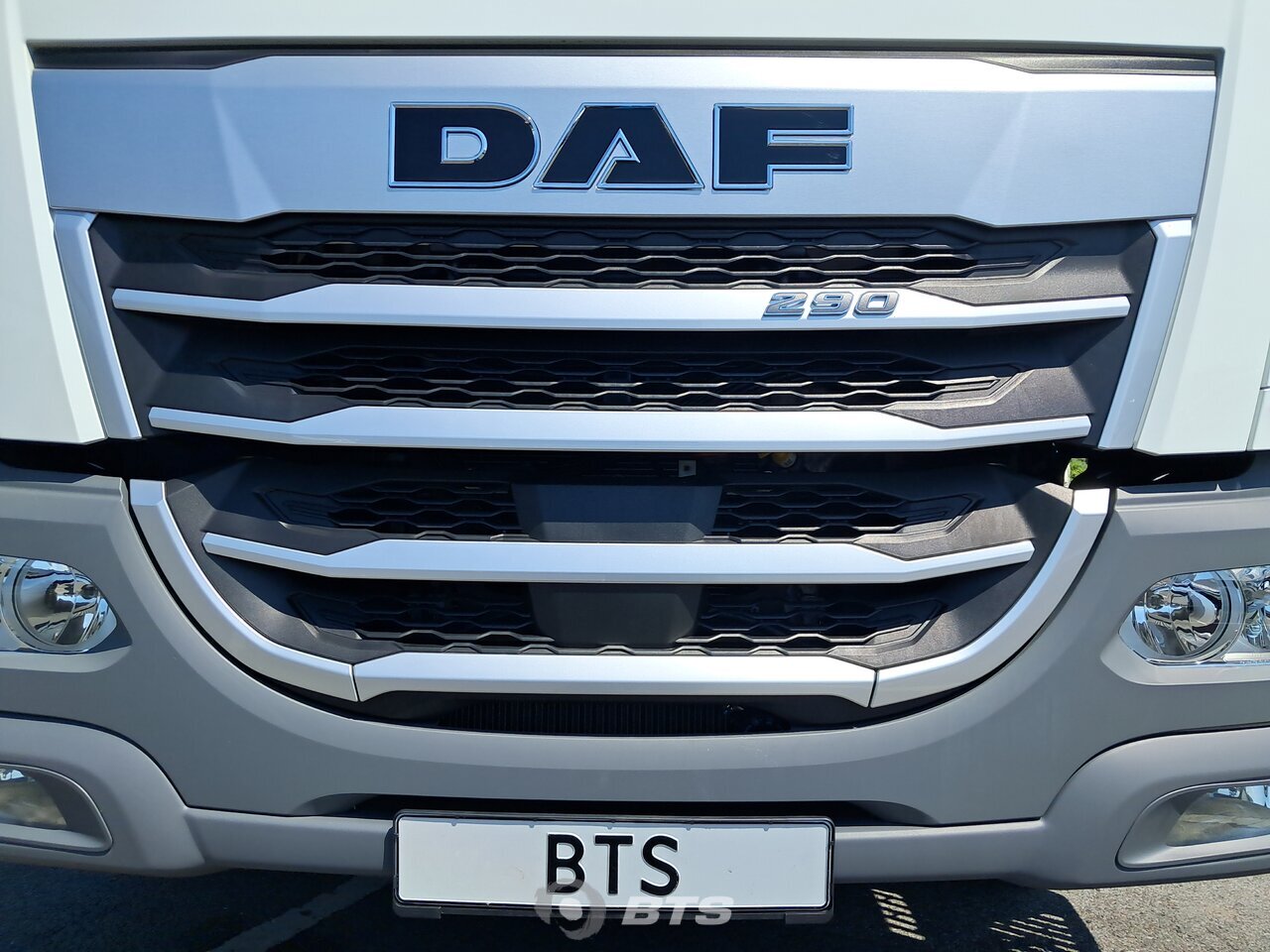 Grille : DAF XB 290 4X2 Junge Camion rideaux coulissants