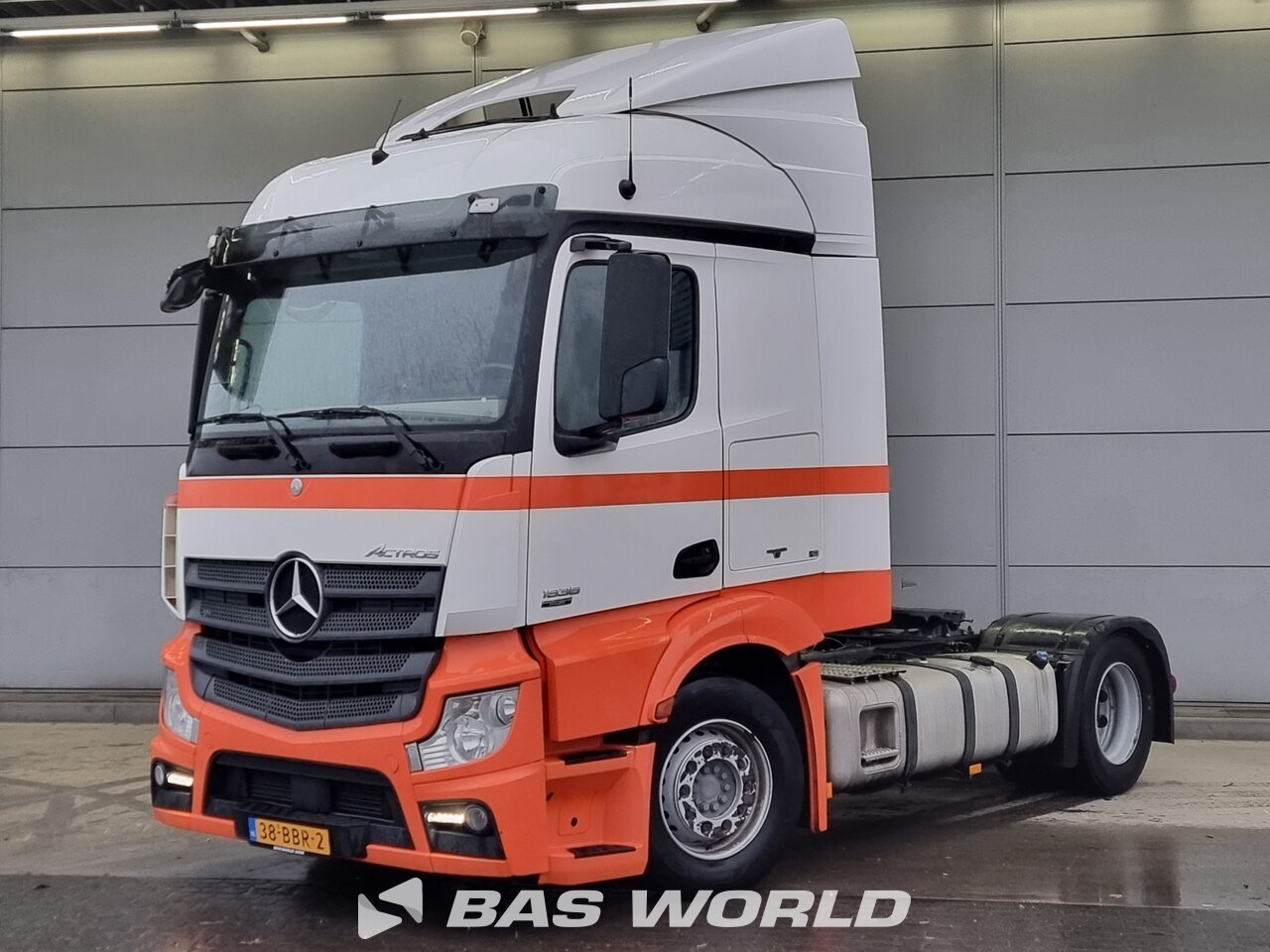 Camion Mercedes AUTOMIC.TOYS – 14 Cm – Métal – Rouge – Occasion