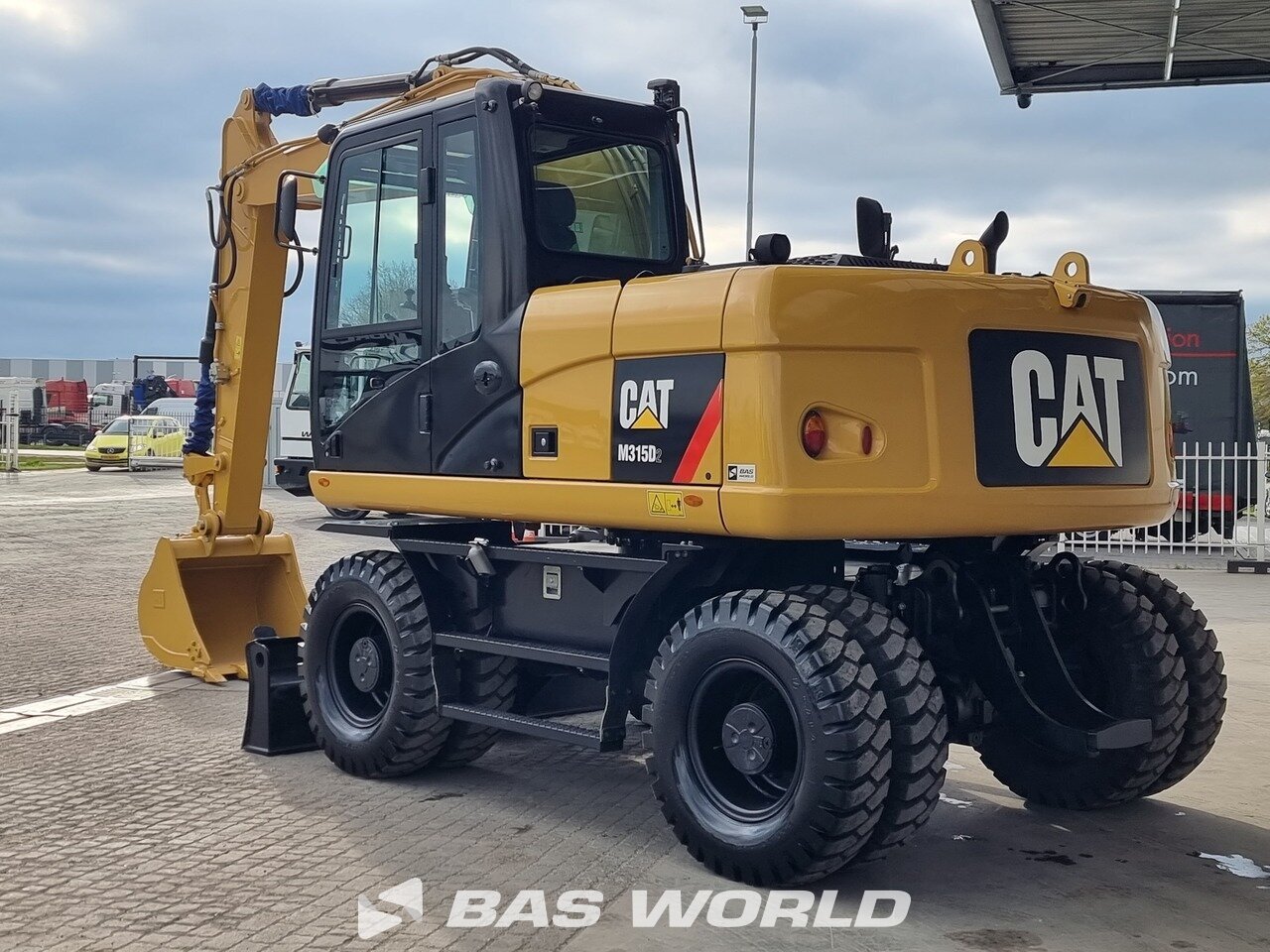 Other : Caterpillar Gravemaskine på hjul