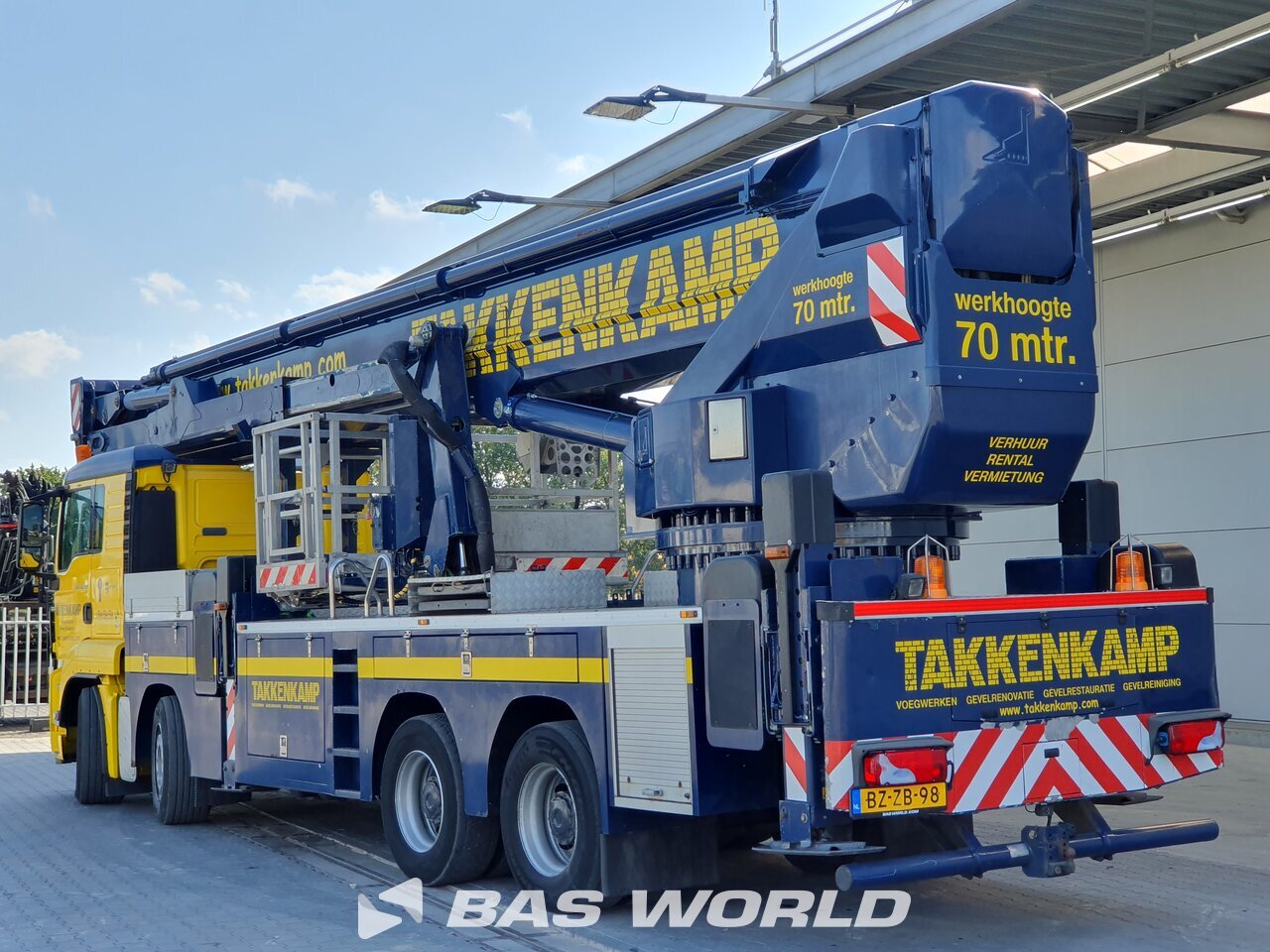 Other : MAN TGS 35.440 8X4 Bronto Skylift Type: S 70 XDT Ilmanostin