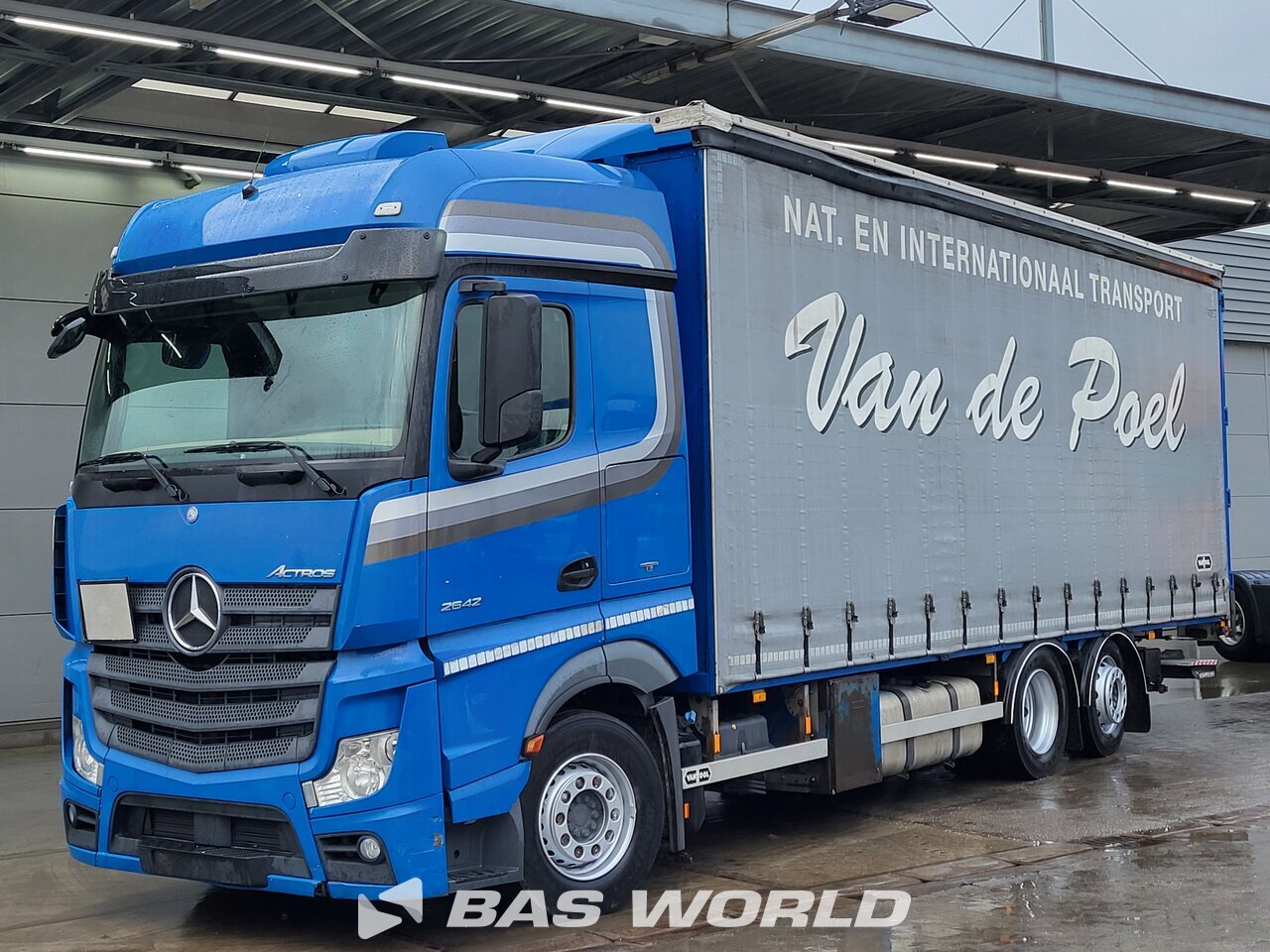 Mercedes Actros 2642 Подвижни странични брезенти Камион 2015 Подвижни 