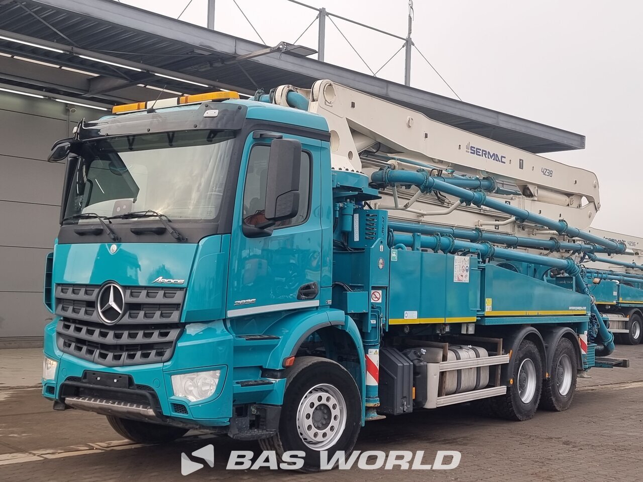 Other : Mercedes Arocs 2836 6X4 Sermac  Type: AS8L09-150-76  Model: 4Z38 Betonpumpe