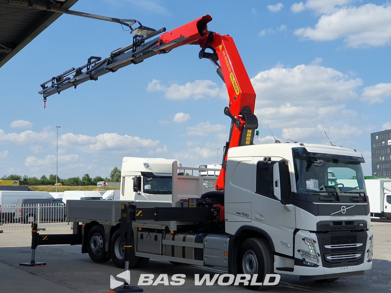 Other : Volvo FM 500 6X2 Basmorais Pianale camion
