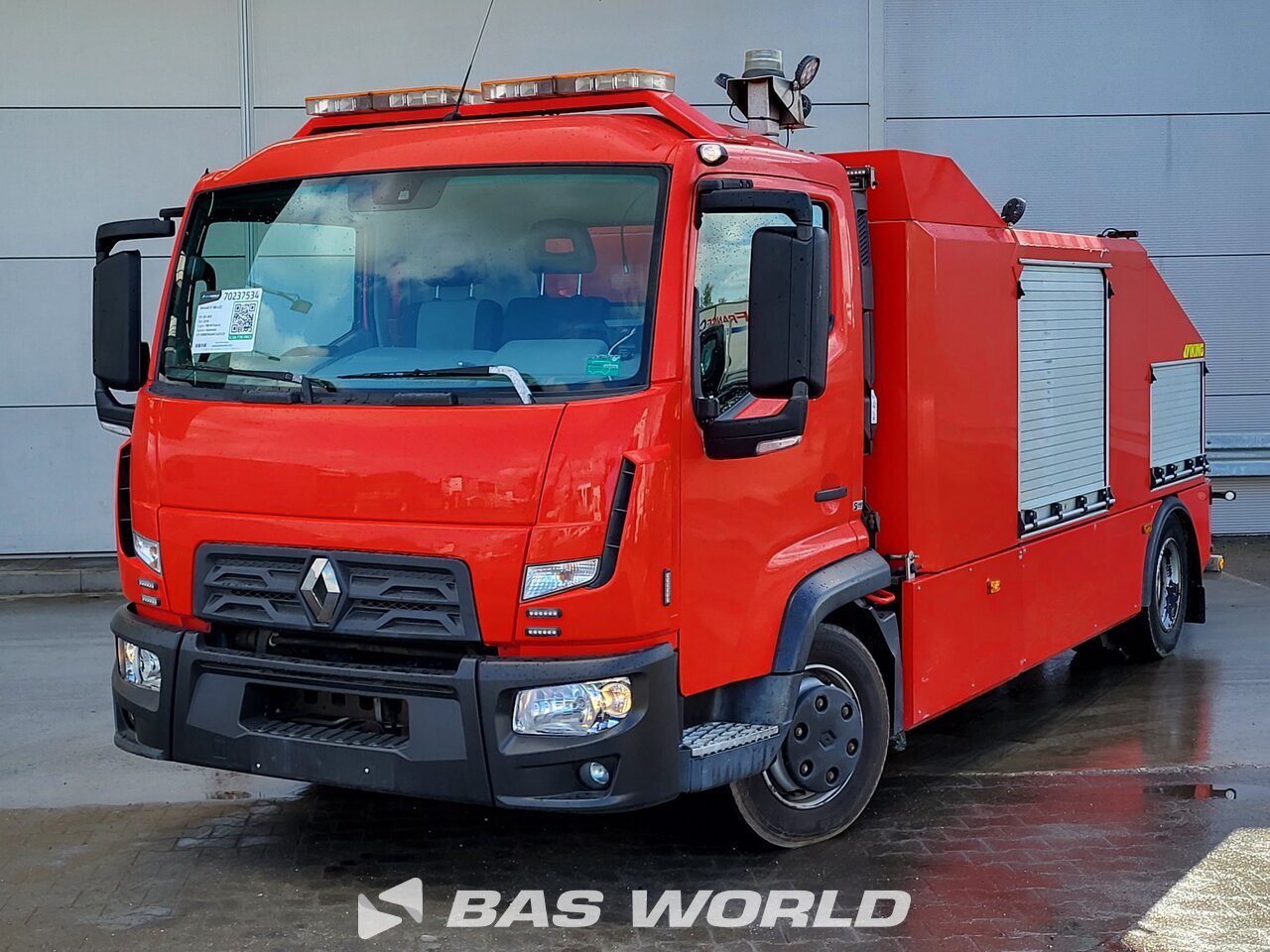 Front left : Renault D 180 4X2 Omars Type: S3TZ FLK-002 Hinausauto