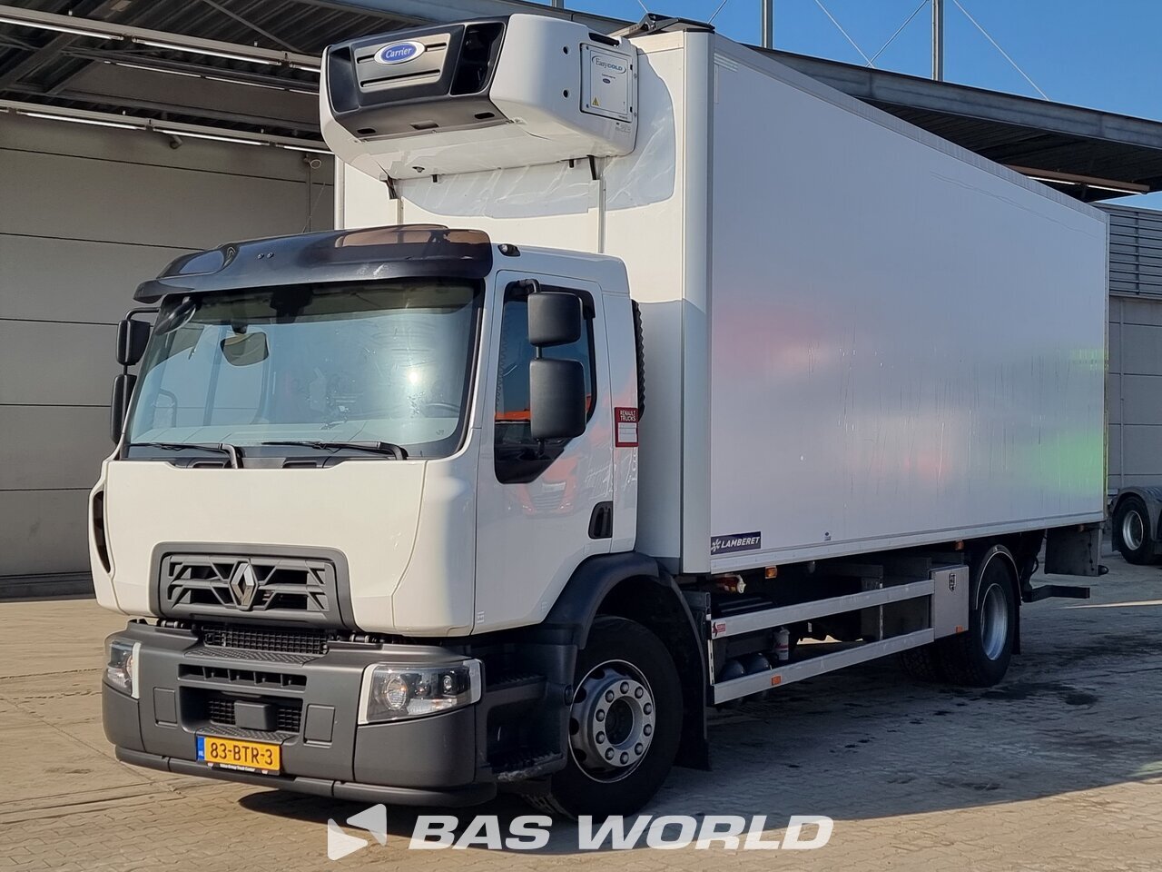 Front left : Renault D 250 4X2 LAMBERET Kylmäkuorma-auto