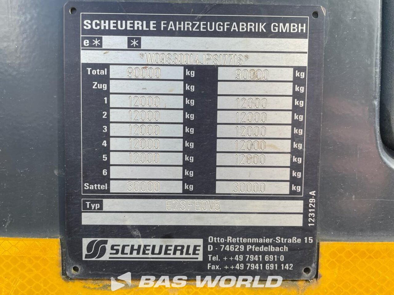 Other : Scheuerle E2HKM 1250.2800 لودر عميق