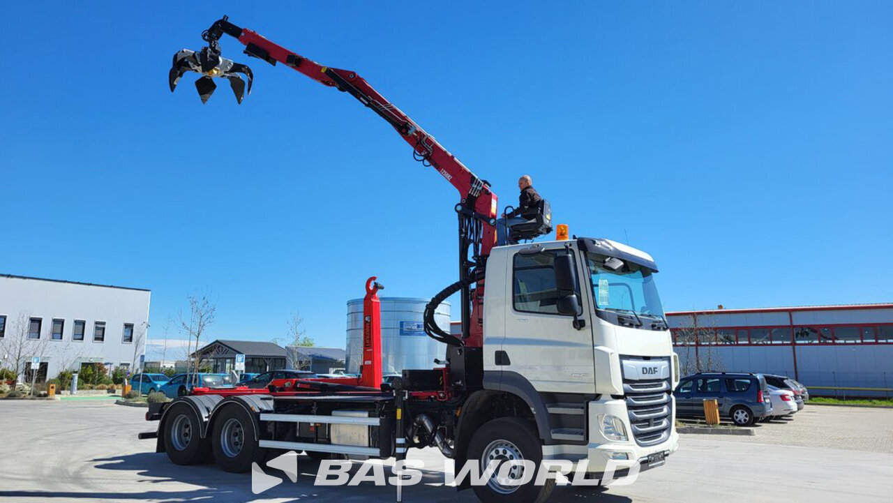 Other : DAF CF 430 6X2 Hiab Multilift ULT21S53 hooklift truck