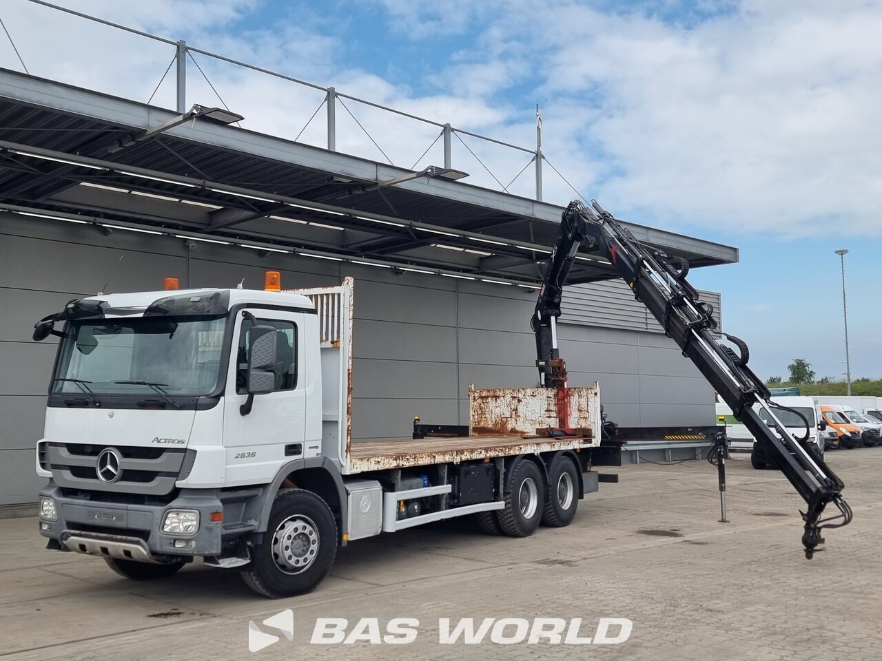 Other : Mercedes Actros 2636 6X4 Blanchard Dropside camion