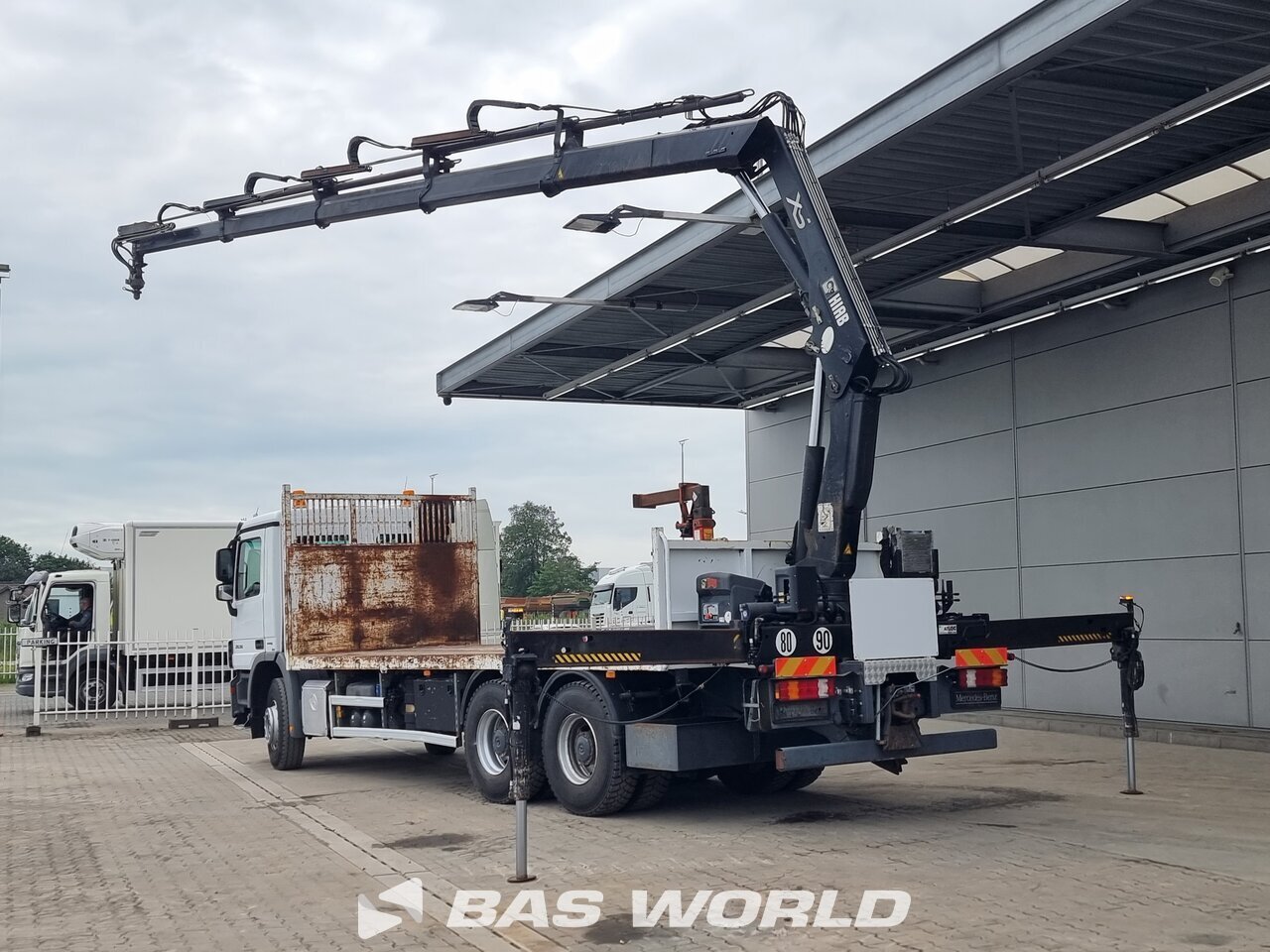 Other : Mercedes Actros 2636 6X4 Blanchard Dropside camion