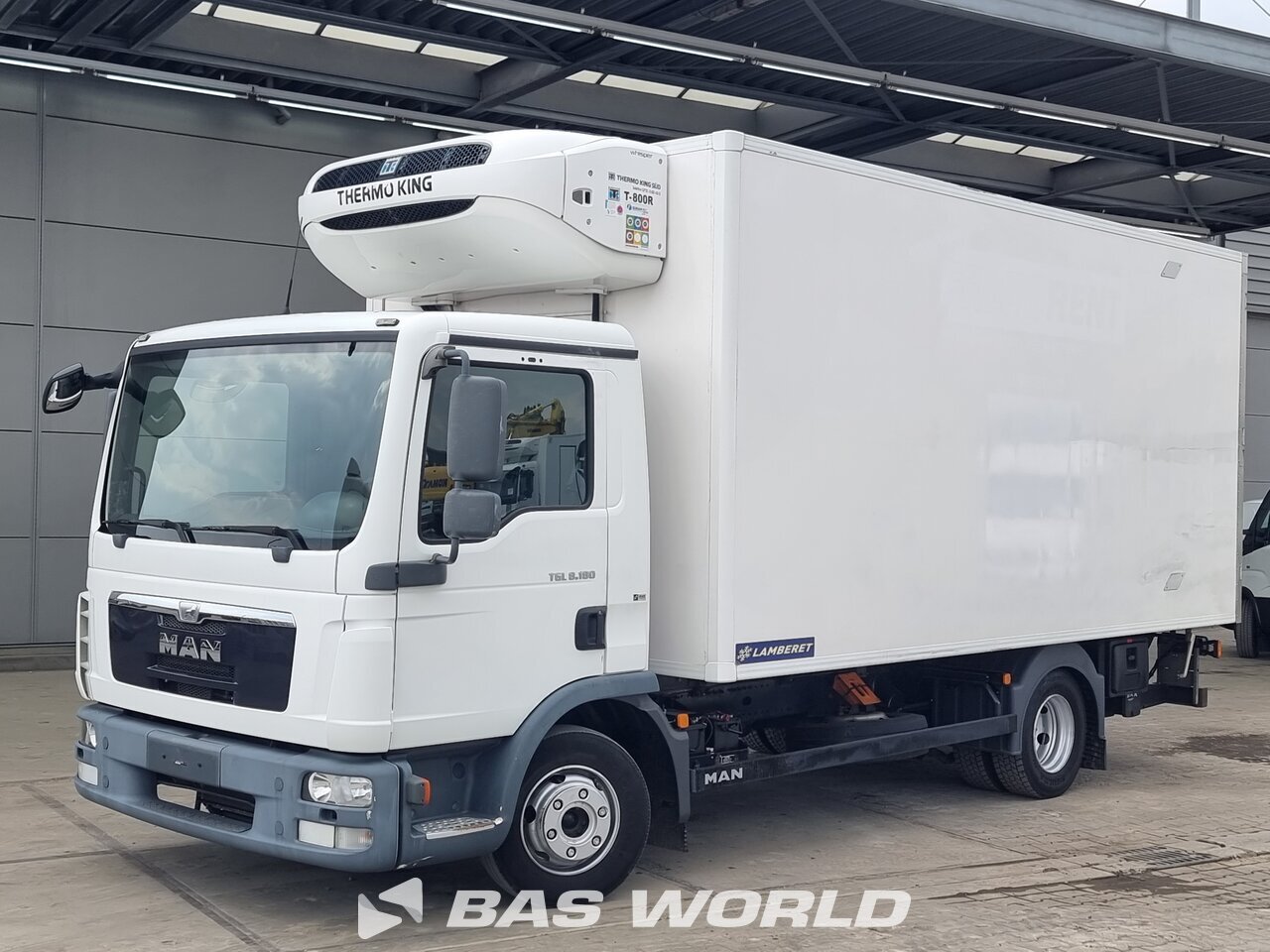 Front left : MAN TGL 8.180 4X2 Lamberet Type: BB-5T8-2B2C-0T3 Camion frigorific