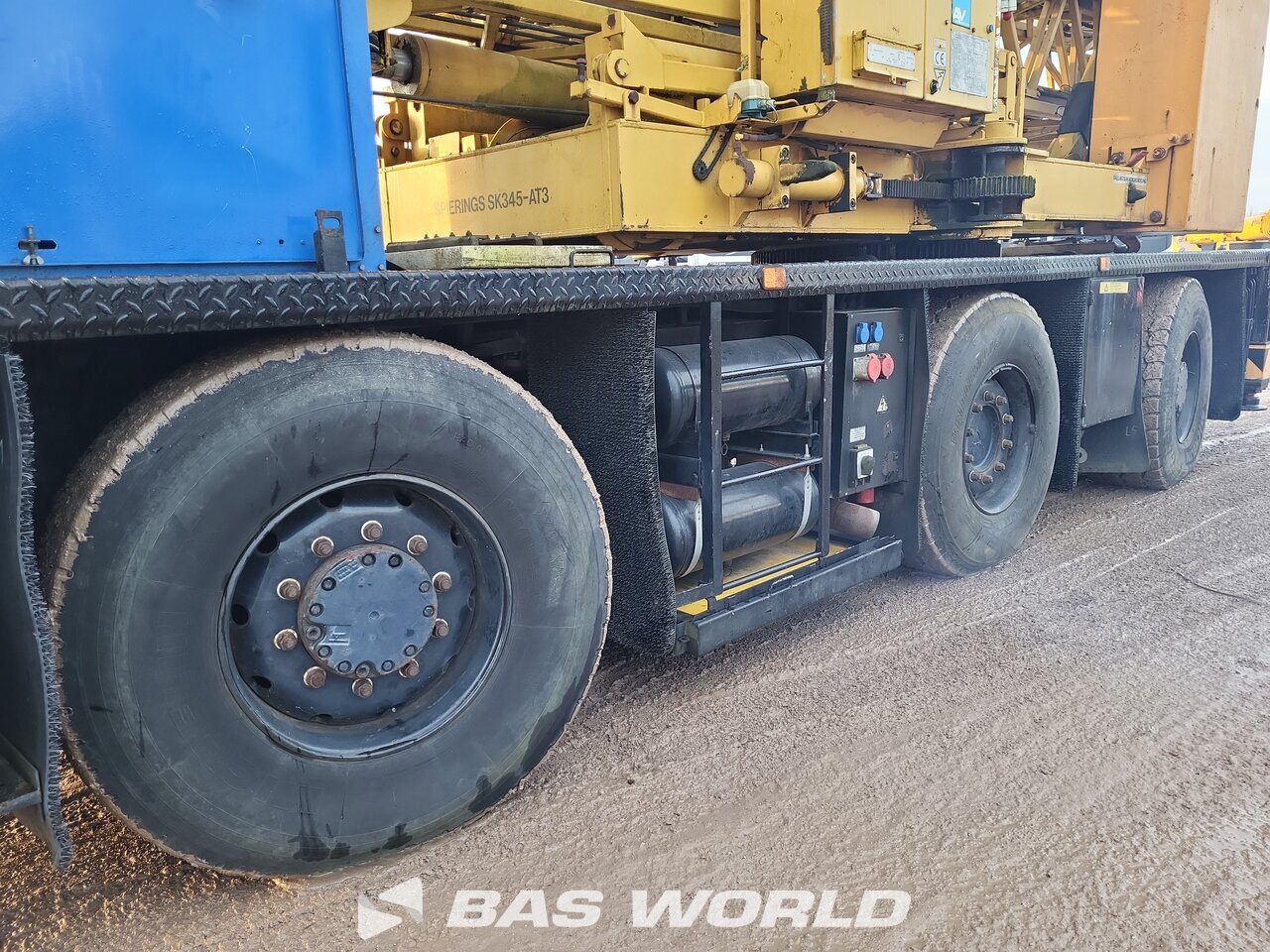 Axle overview : Spierings Terenske dizalice