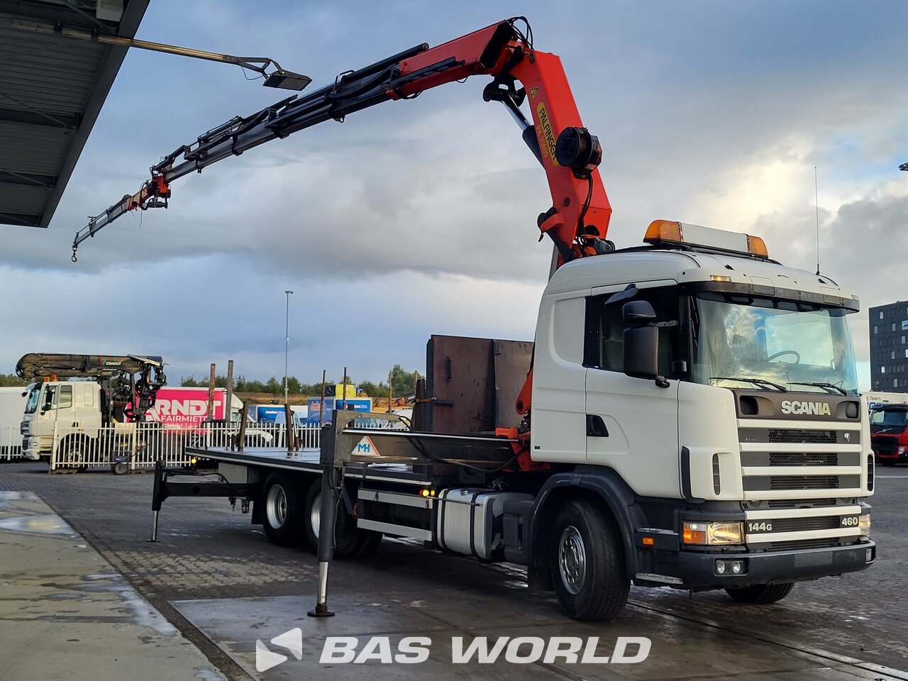 Other : Scania R144 6X2 Pianale camion
