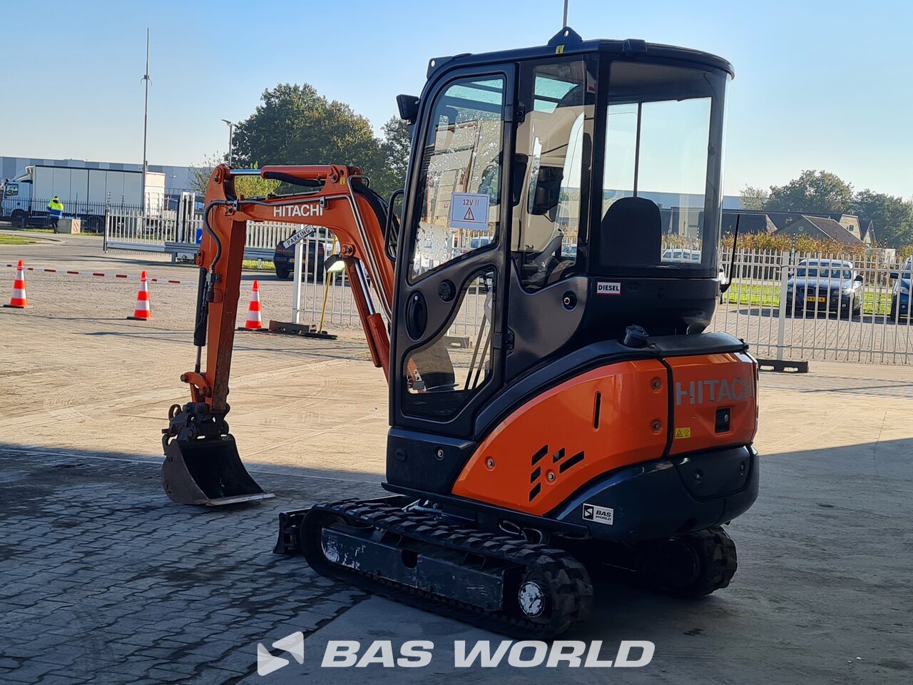 Hitachi ZX18-3 CLR Mini excavator <10t - BAS World