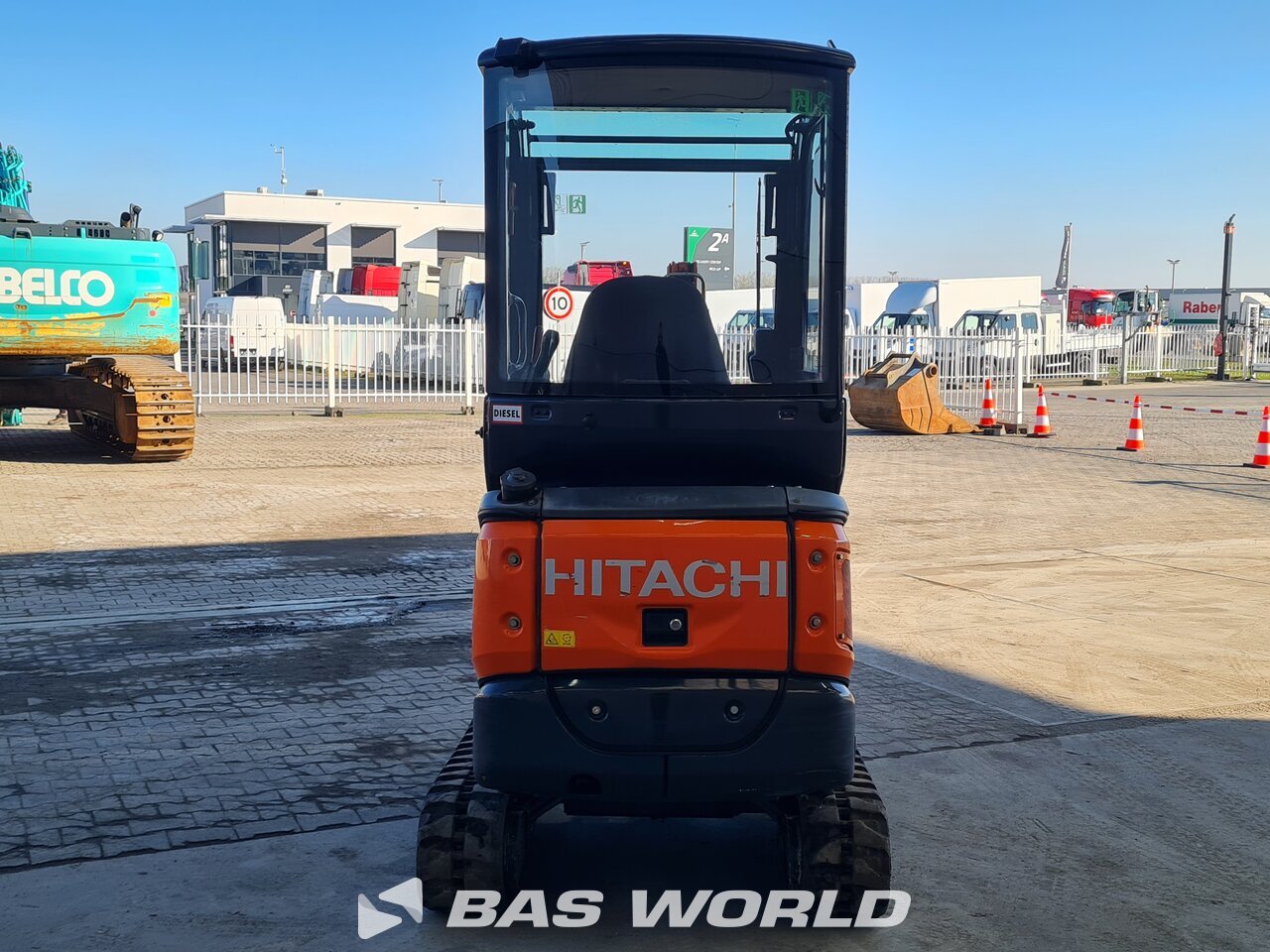 Hitachi ZX18-3 CLR Mini excavator <10t - BAS World