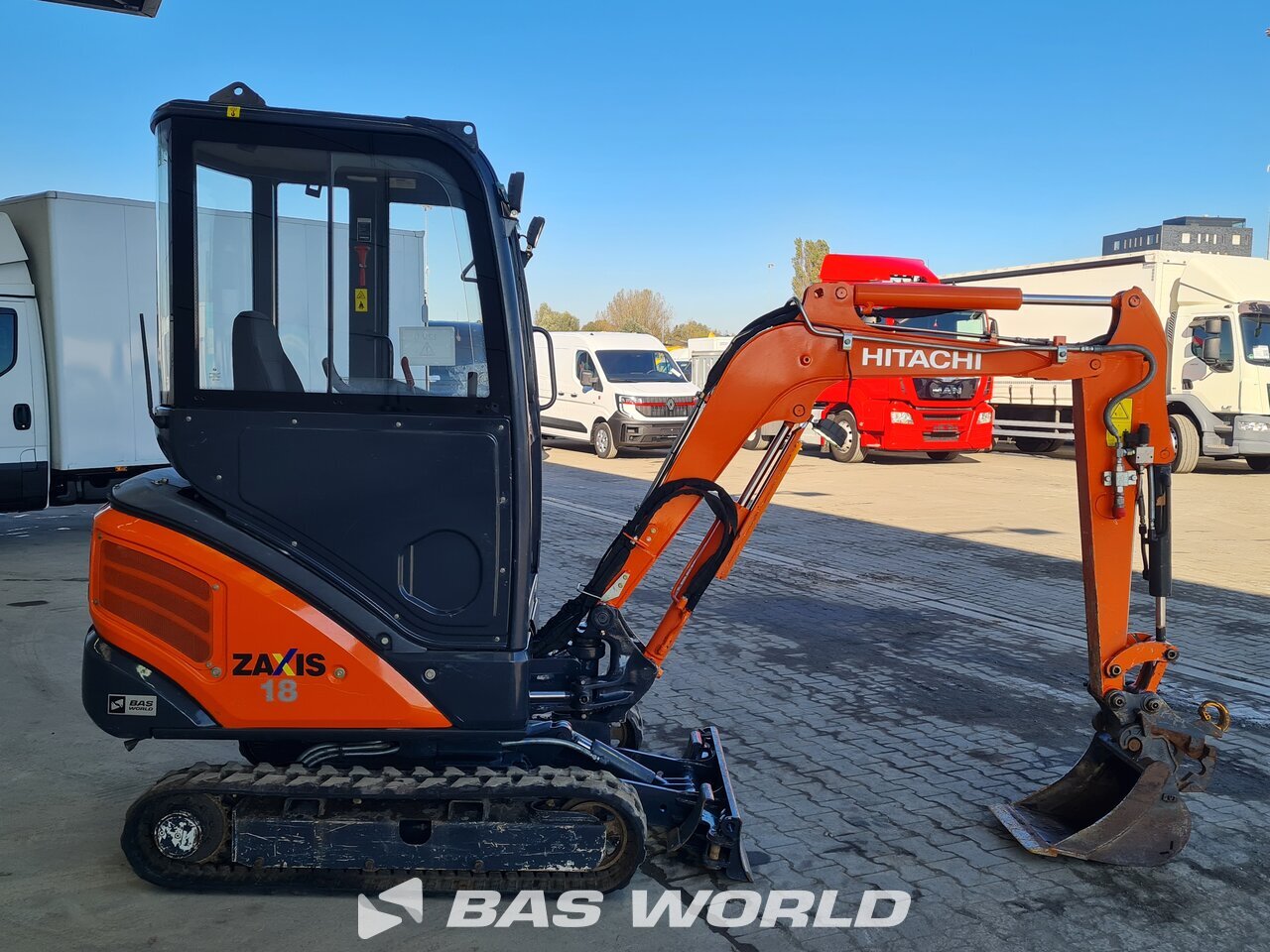 Hitachi ZX18-3 CLR Mini excavator <10t - BAS World