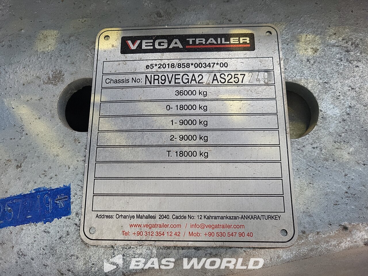 Other : Vega Car/Truck Transporter Semi Trailer