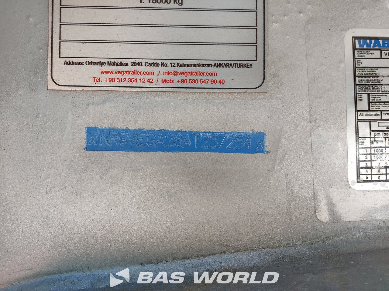 Other : Vega Dieplader oplegger