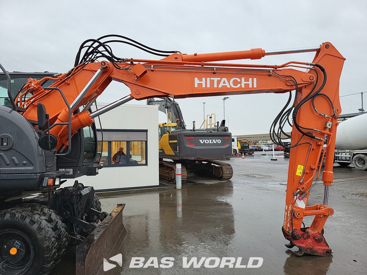 Hitachi ZX140W -3 Wheeled excavator - BAS World
