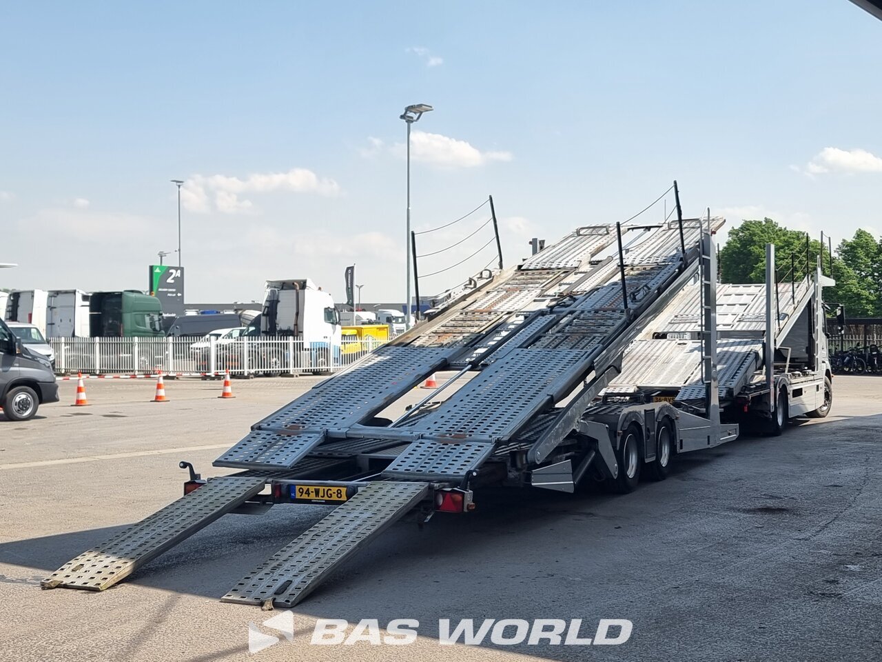 Other : Mercedes Axor 1833 Car/Truck Transporter Truck