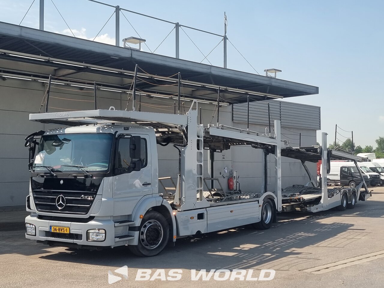 Other : Mercedes Axor 1833 Car/Truck Transporter Truck