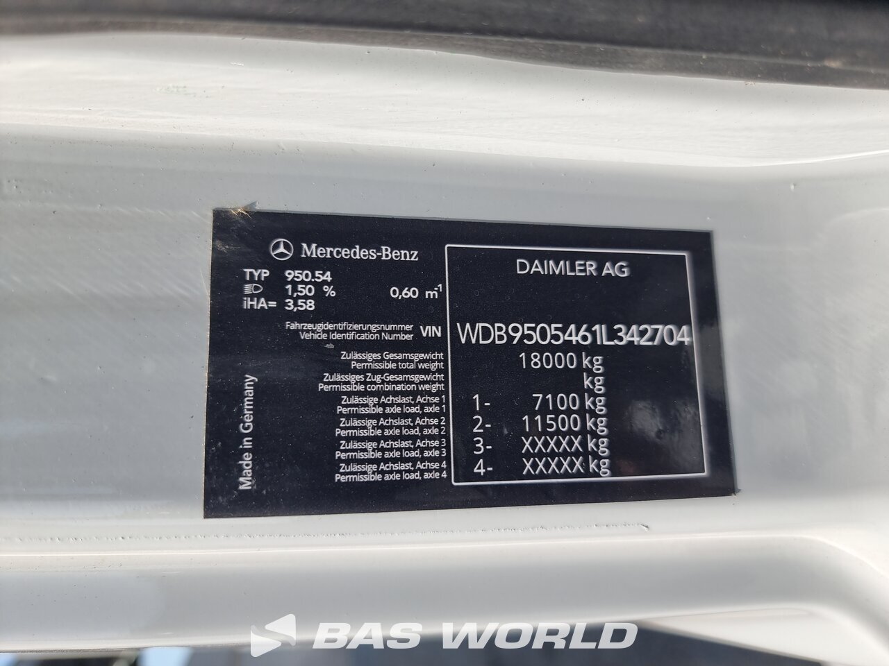 Other : Mercedes Axor 1833 Car/Truck Transporter Truck