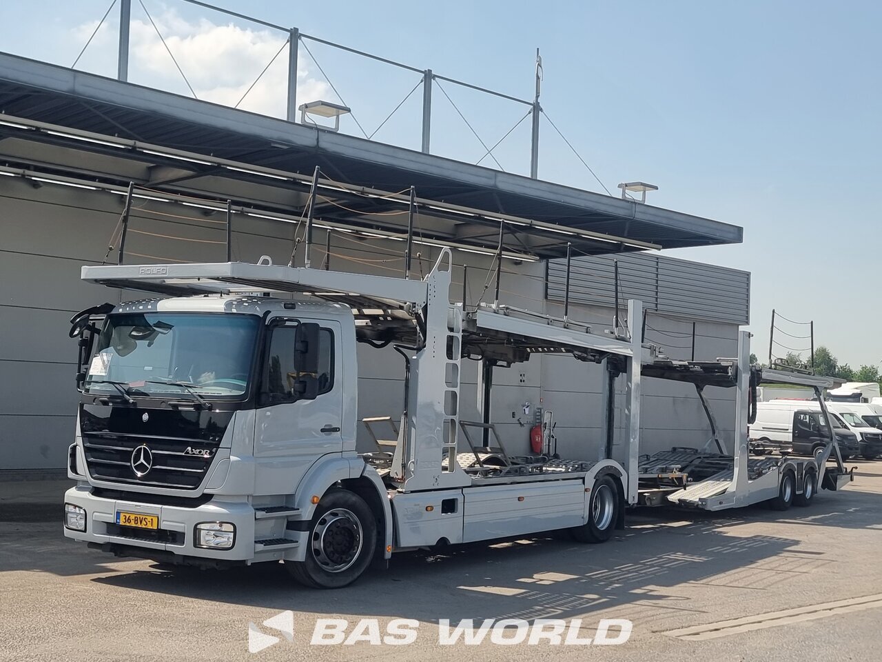 Other : Mercedes Axor 1833 Car/Truck Transporter Truck