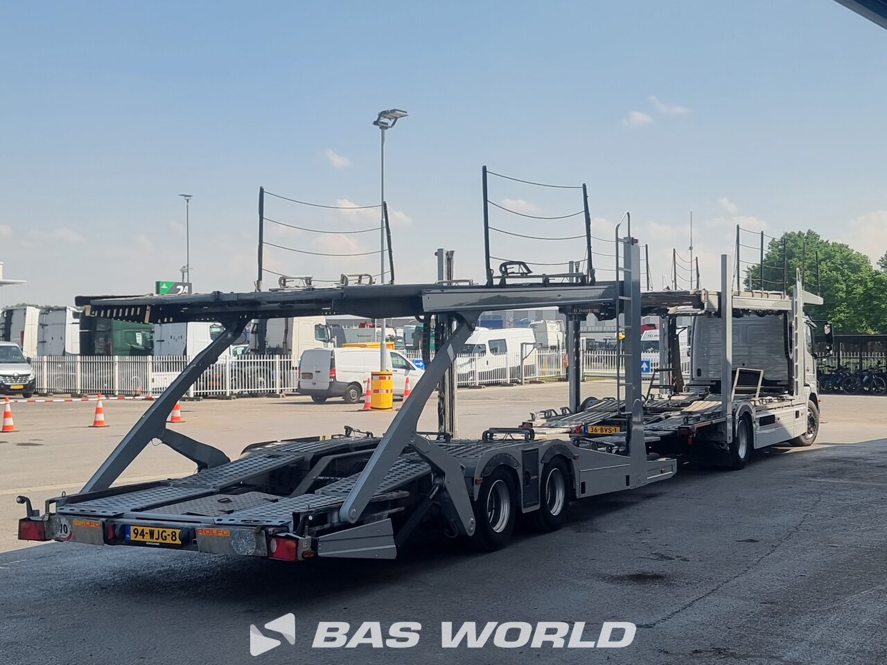 Other : Mercedes Axor 1833 Car/Truck Transporter Truck
