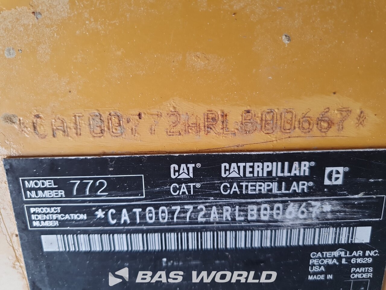 Other : Caterpillar 772 Kruti damper
