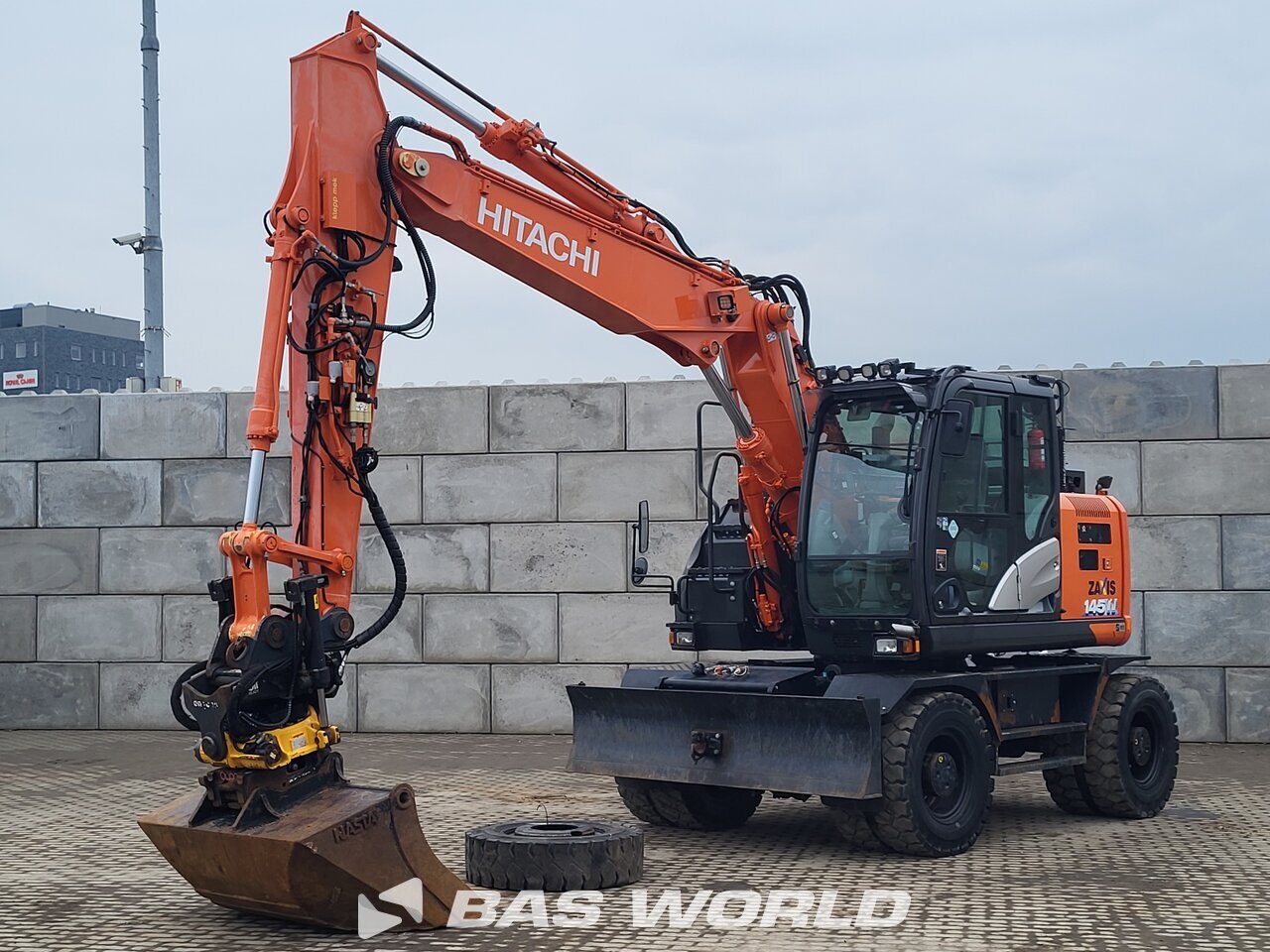 Hitachi ZX145W -6 Wheeled excavator - BAS World
