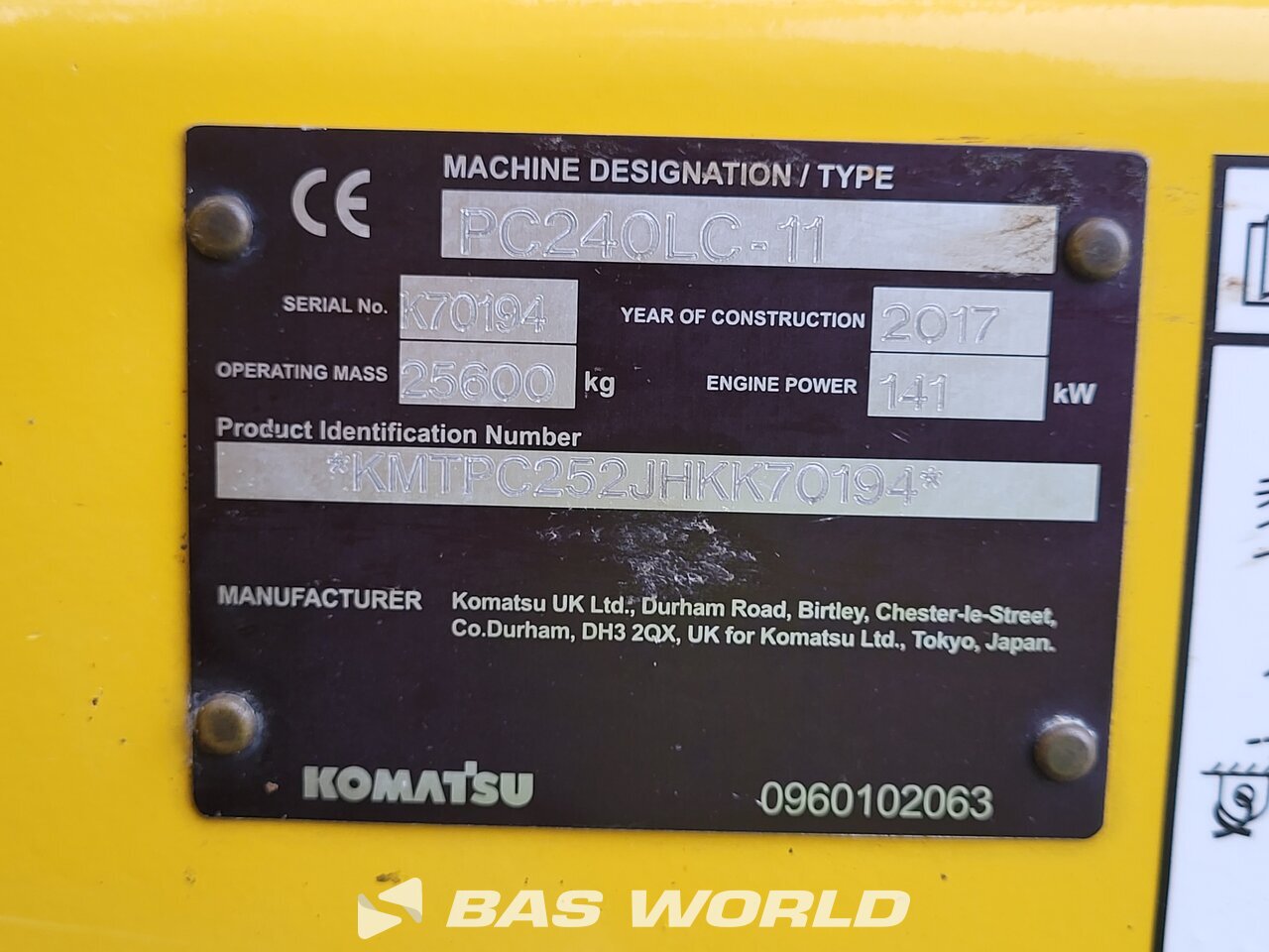 Other : Komatsu PC240 LC-11 Pelle sur chenilles