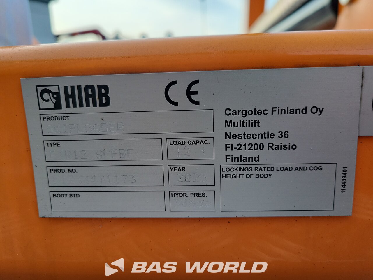 Other : Iveco X-Way 360 4X2 HIAB Type: FTR12 SFFBF Camion à benne basculante
