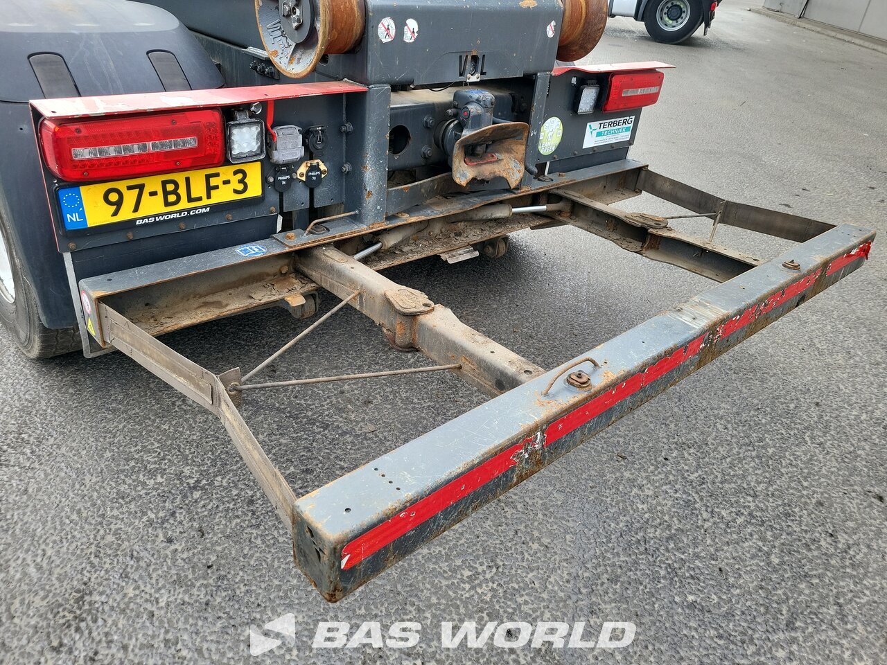 Other : DAF XF 480 6X2 VDL S25-6400 camion à bras