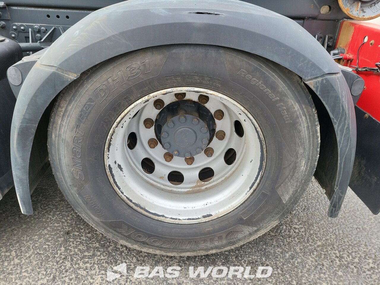 Other : DAF XF 480 6X2 VDL S25-6400 camion à bras
