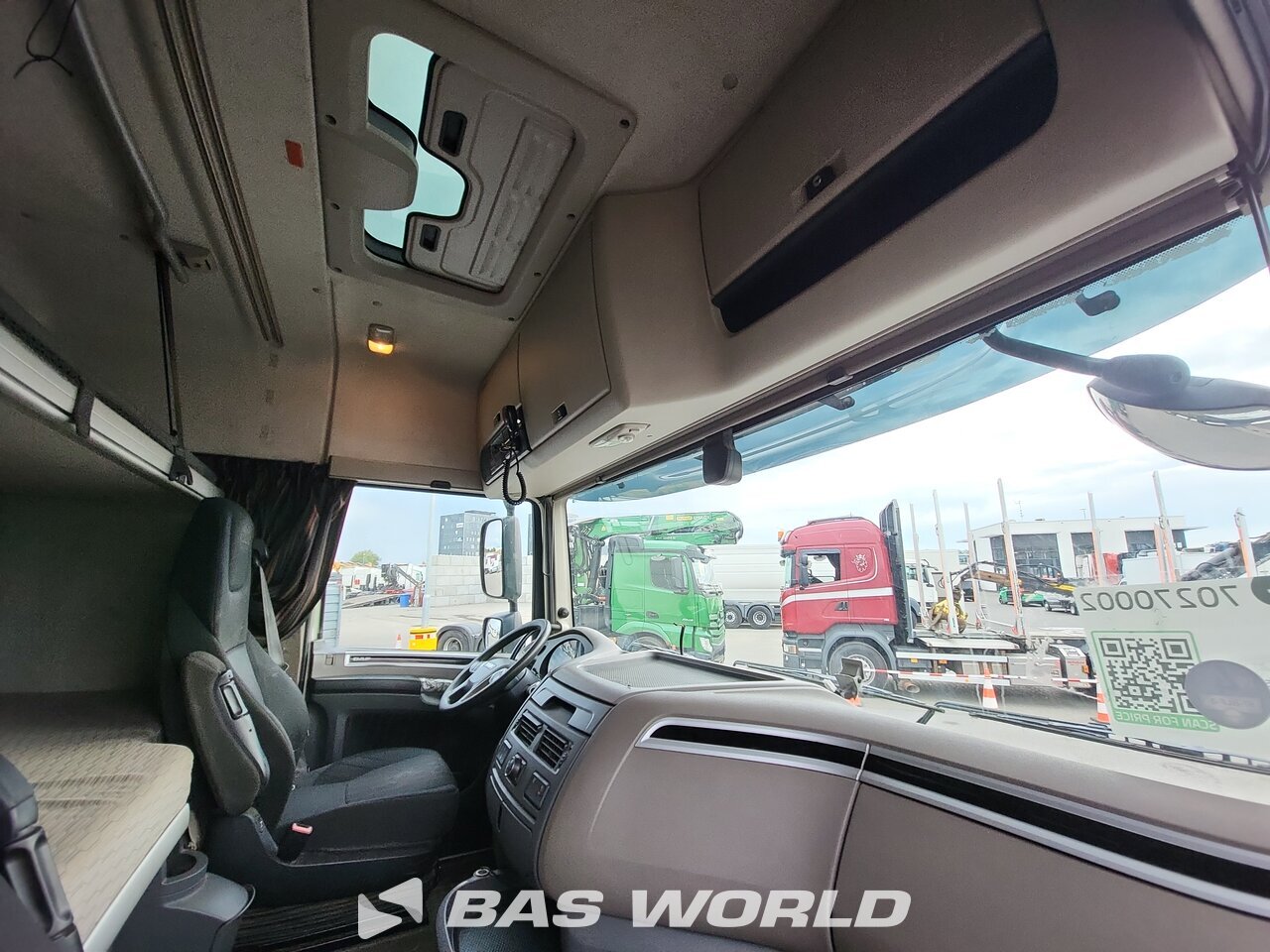 Other : DAF XF 480 6X2 VDL S25-6400 camion à bras