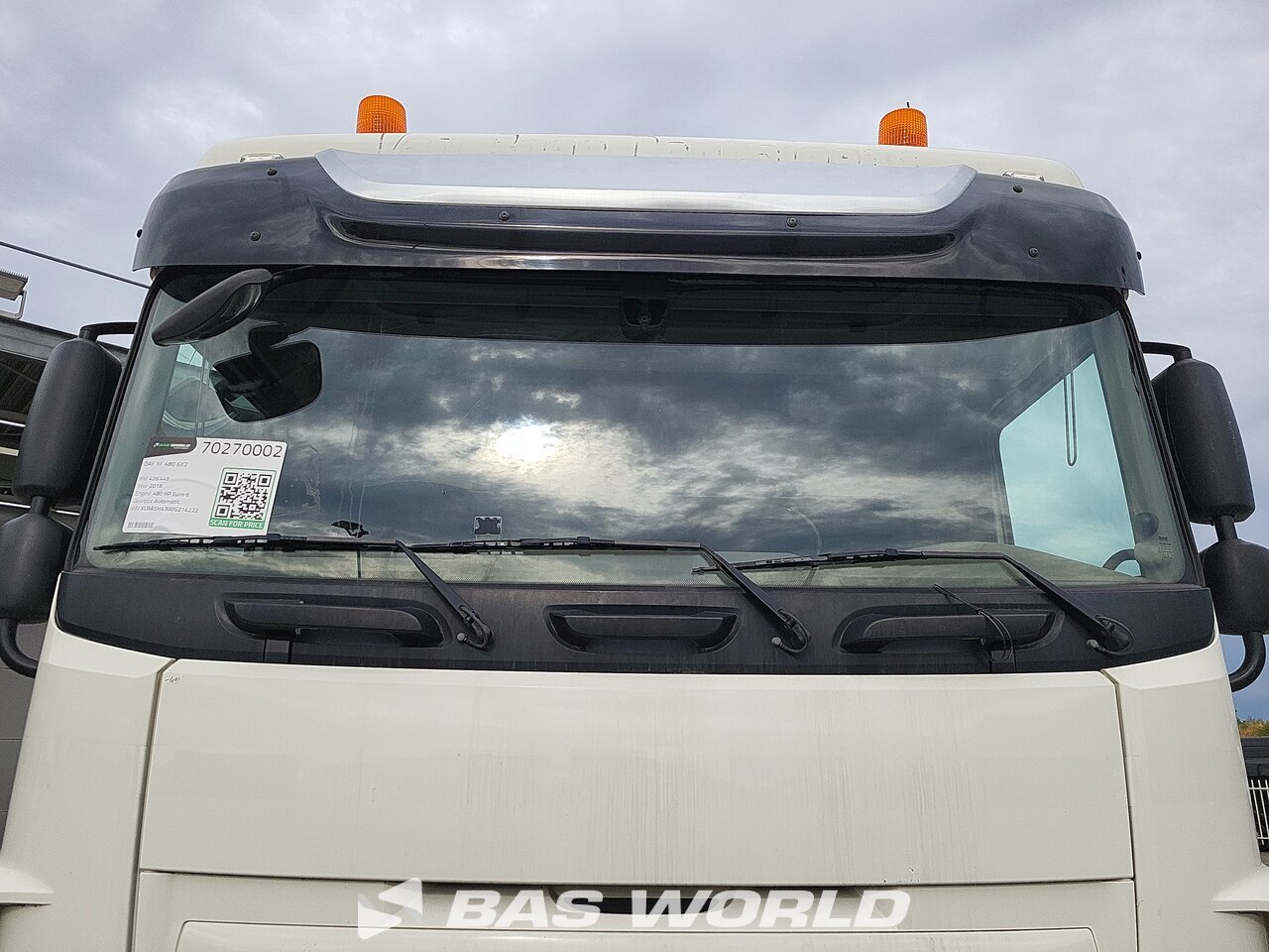 Other : DAF XF 480 6X2 VDL S25-6400 camion à bras