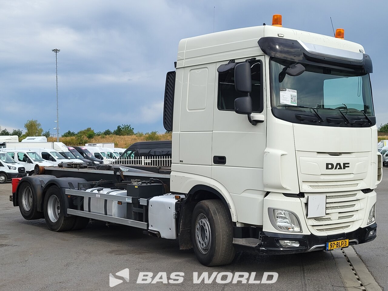 Other : DAF XF 480 6X2 VDL S25-6400 camion à bras