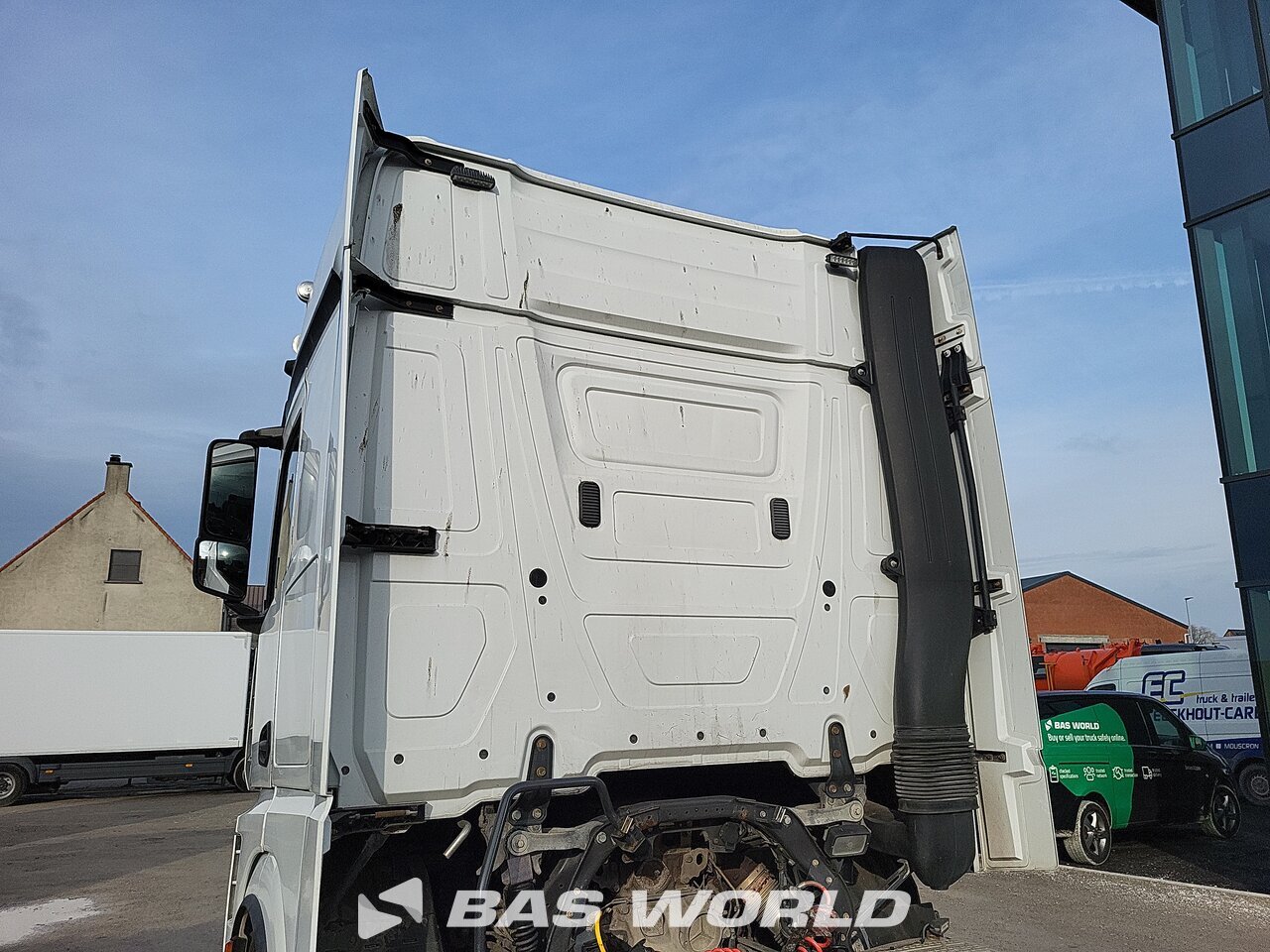 Back of cabin : Mercedes Actros 1942 4X2 Tracteur routier