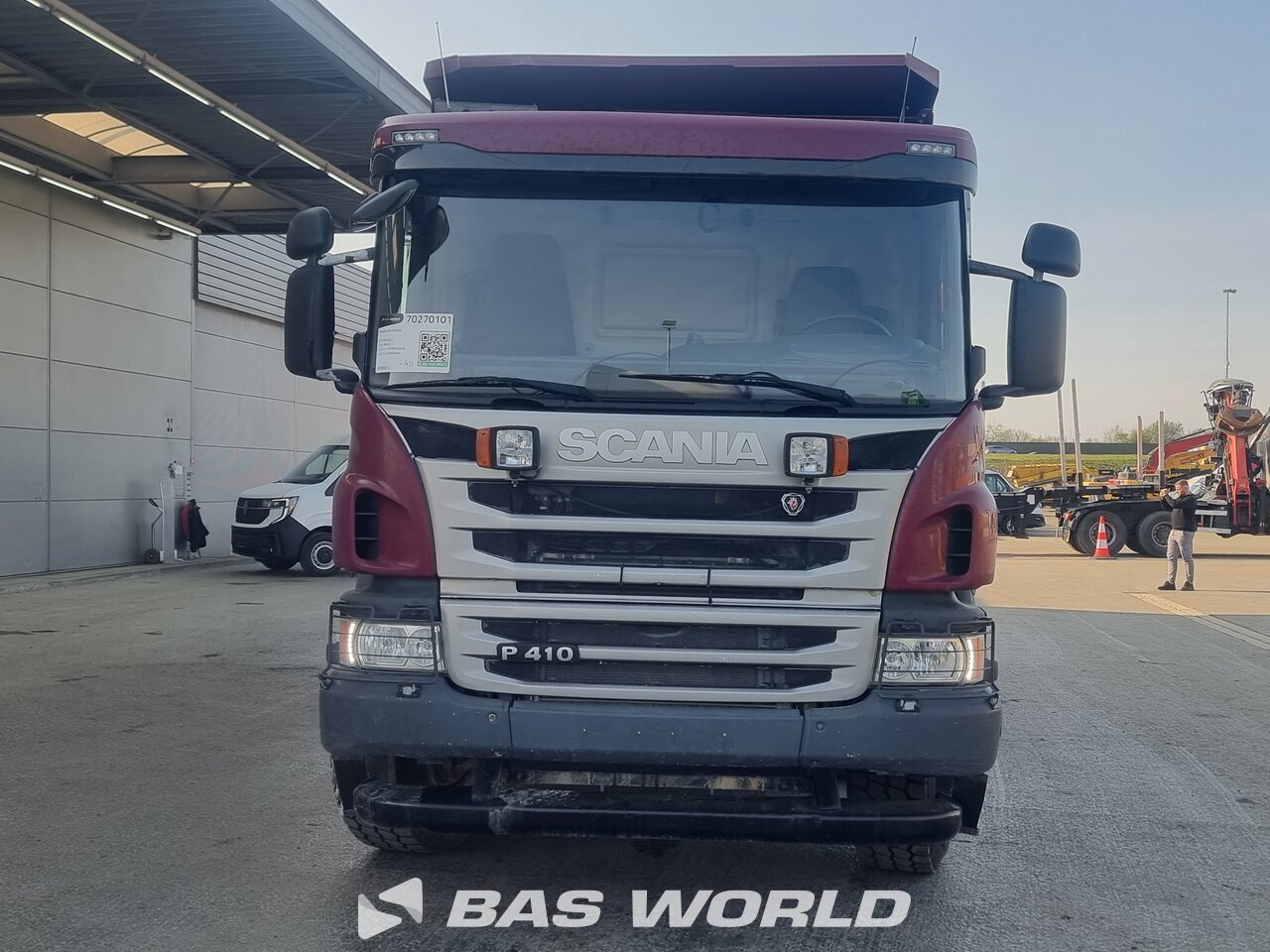 Other : Scania P410 8X4 KH-KIPPER Camion Benne