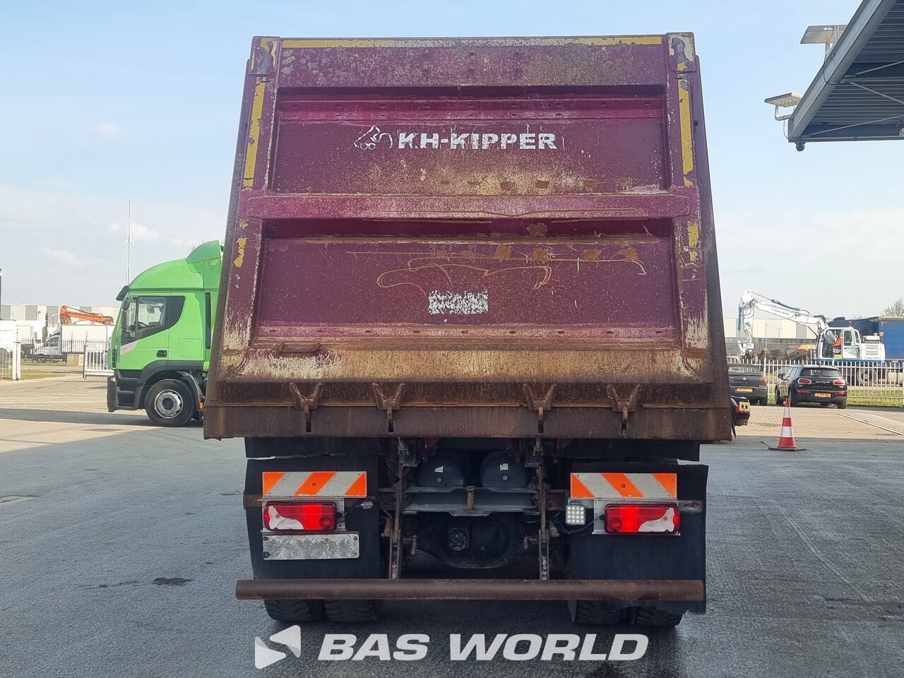 Other : Scania P410 8X4 KH-KIPPER Camion Benne