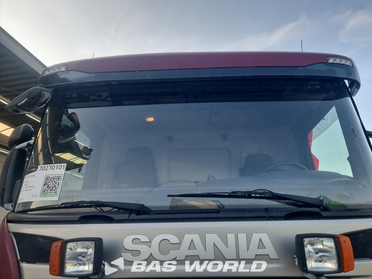 Other : Scania P410 8X4 KH-KIPPER Camion Benne