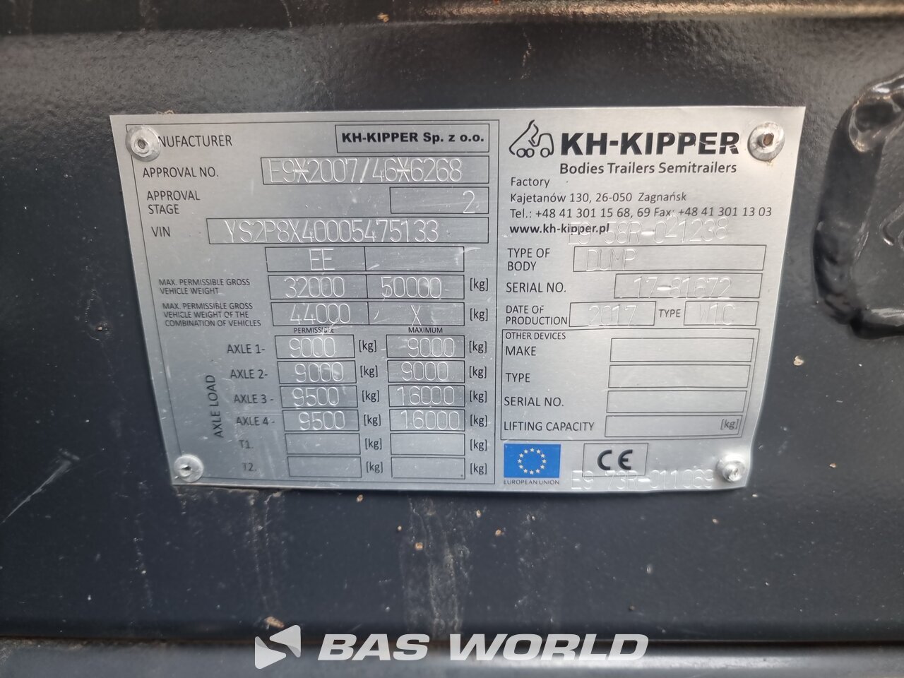 Other : Scania P410 8X4 KH-KIPPER Camion Benne