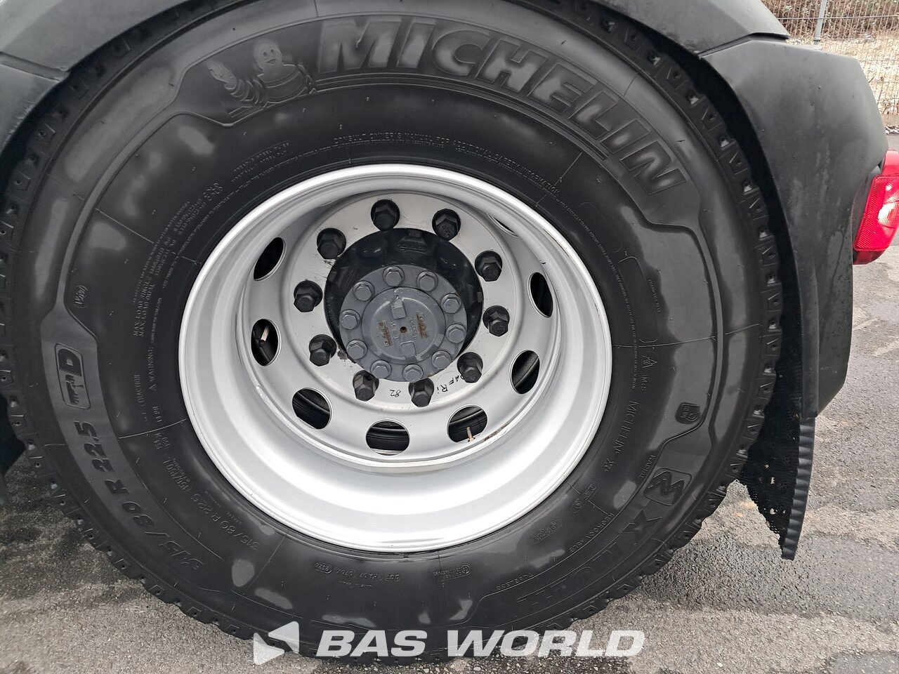 Axle overview : DAF XF 480 4X2 Tracteur routier