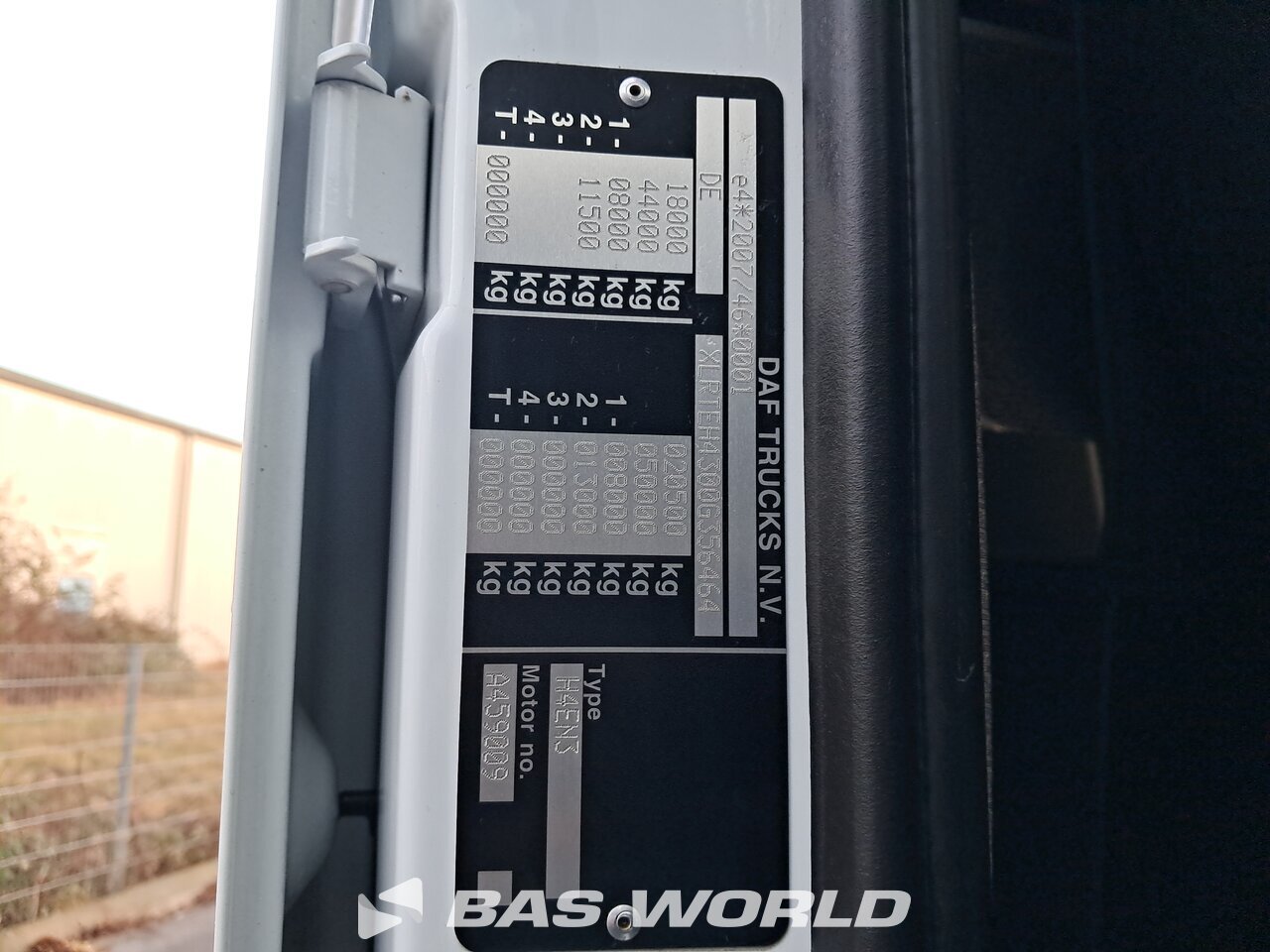 VIN : DAF XF 480 4X2 Tracteur routier