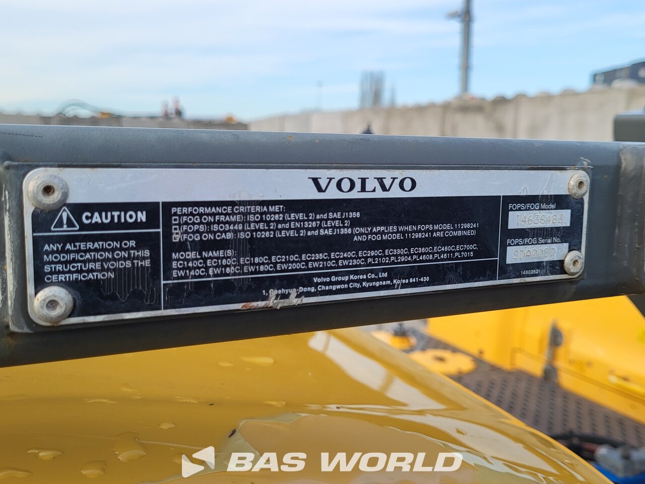 Other : Volvo EC380 DHR Pelle sur chenilles