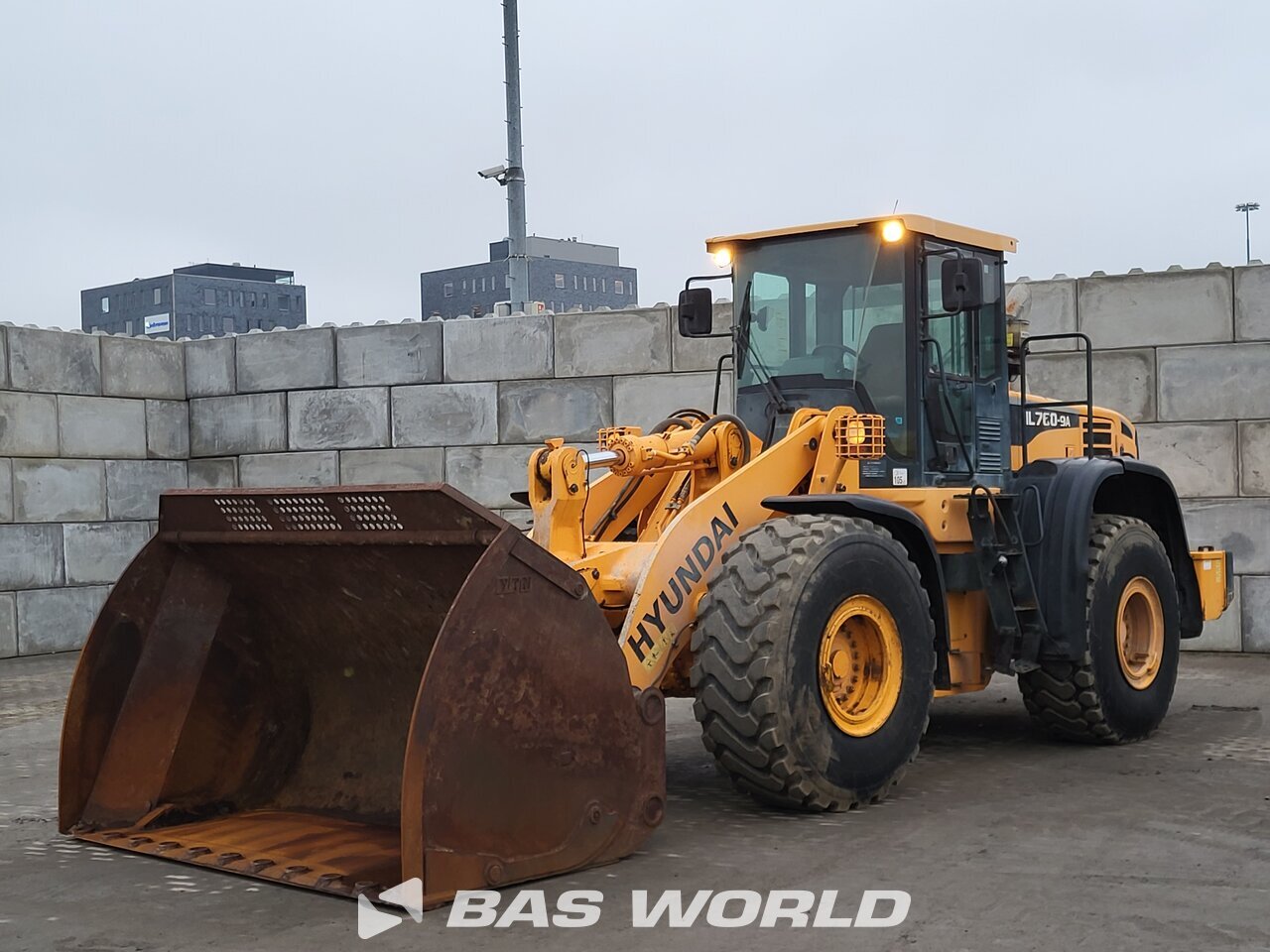 Front left : Hyundai HL760-9AWH Chargeuse sur pneus