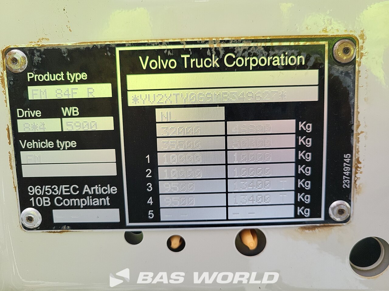 Other : Volvo FMX 460 10X4 AJK Camion Benne
