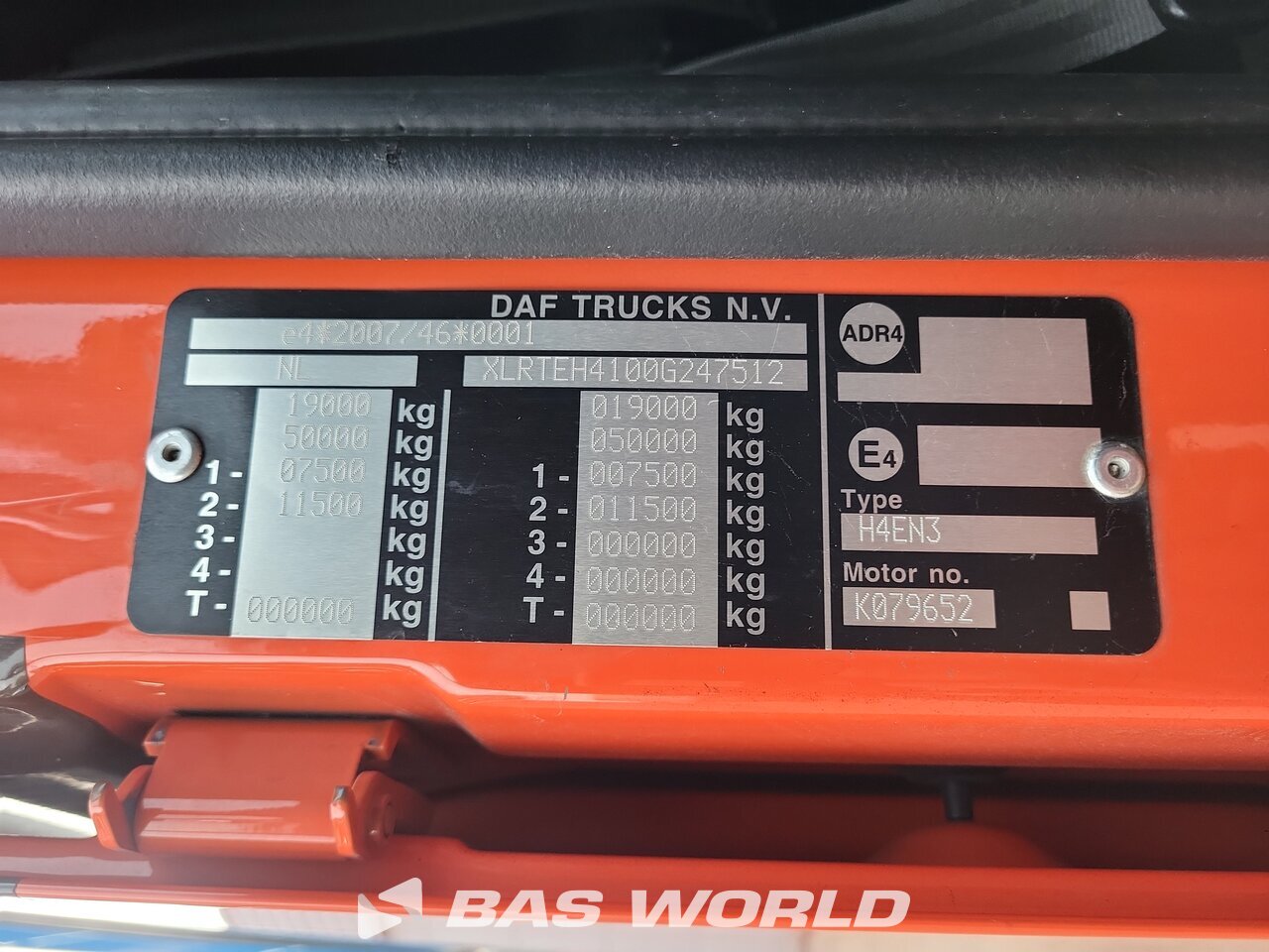 Other : DAF XF 450 4X2 Tracteur routier