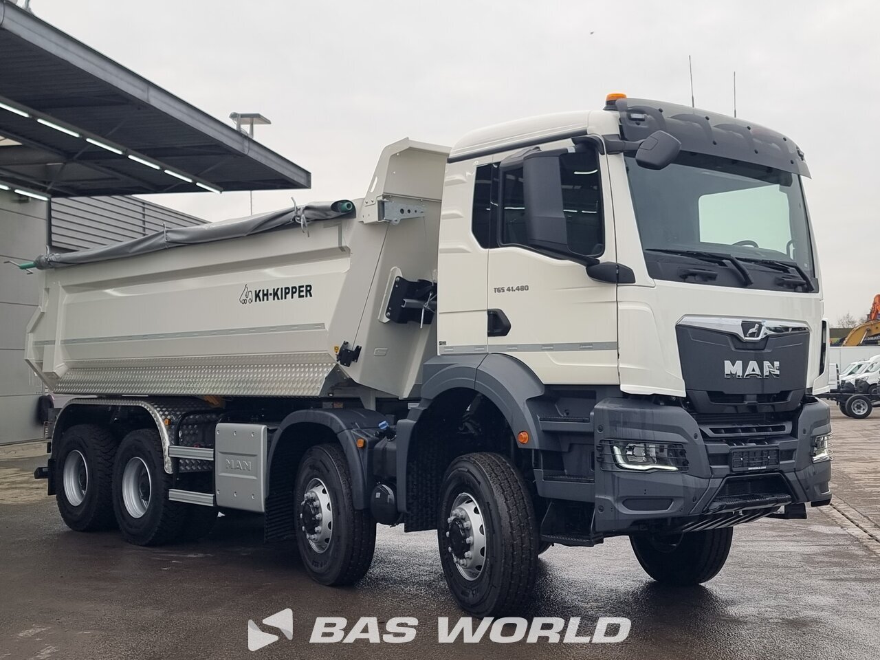 Other : MAN TGS 41.480 8X8 KH- KIPPER Camion Benne